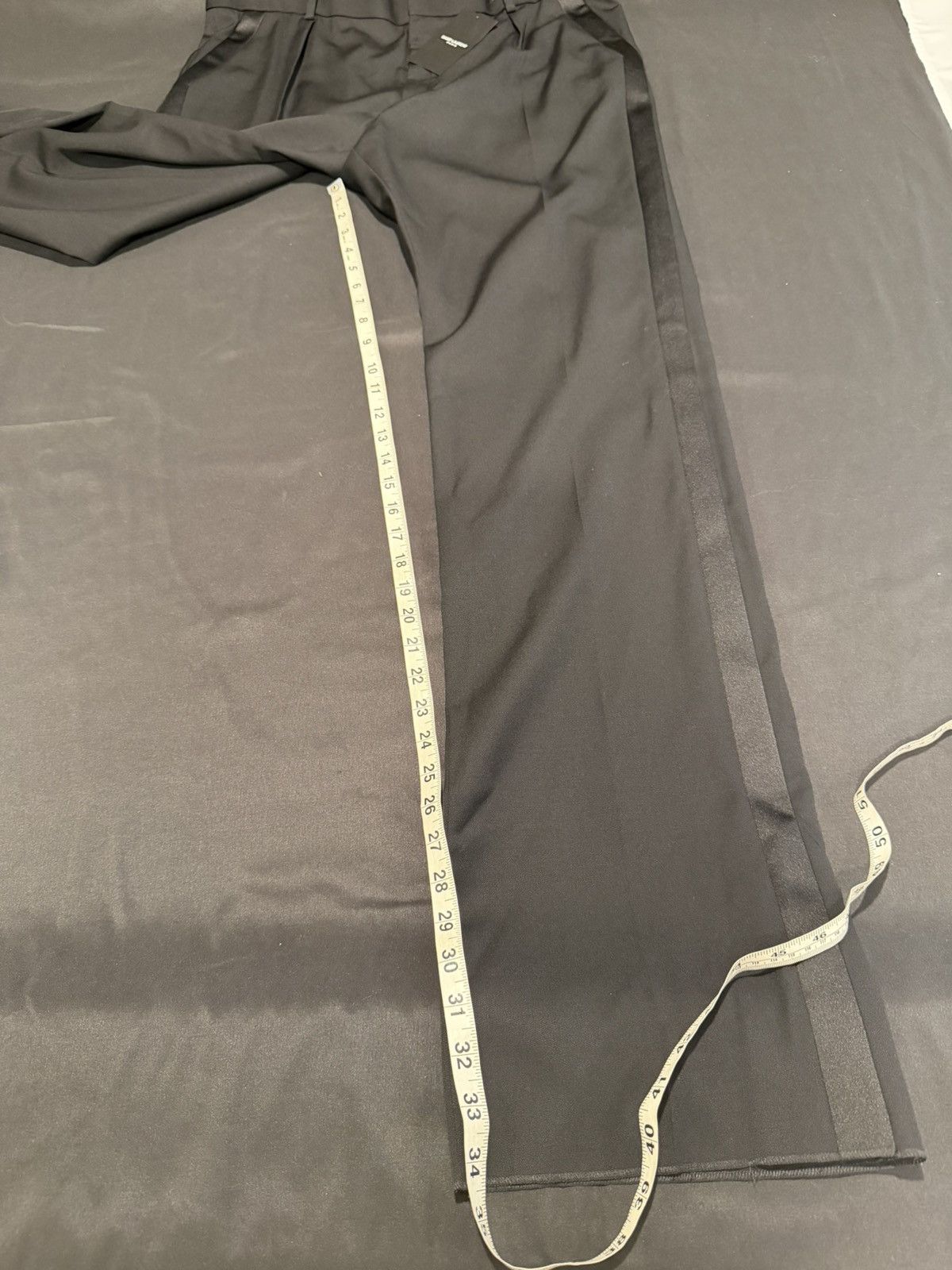 Saint Laurent Paris Saint laurent mens 2022 tuxedo dress pants. 52/36. $1650 Size US 36 / EU 52 - 4 Thumbnail