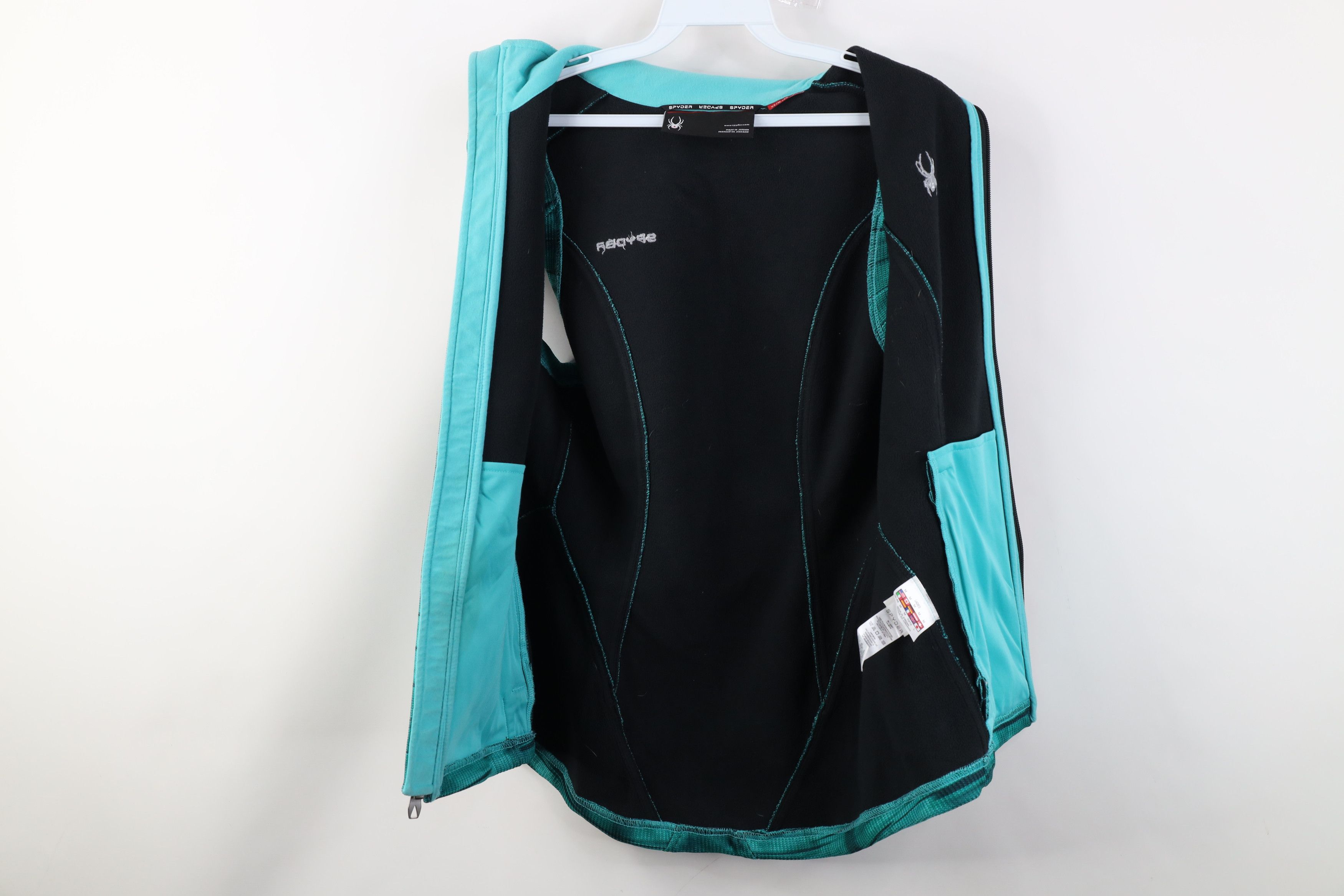 Spyder Spyder Spell Striped Knit Full Zip Sweater Vest Jacket Green Size M / US 6-8 / IT 42-44 - 7 Thumbnail