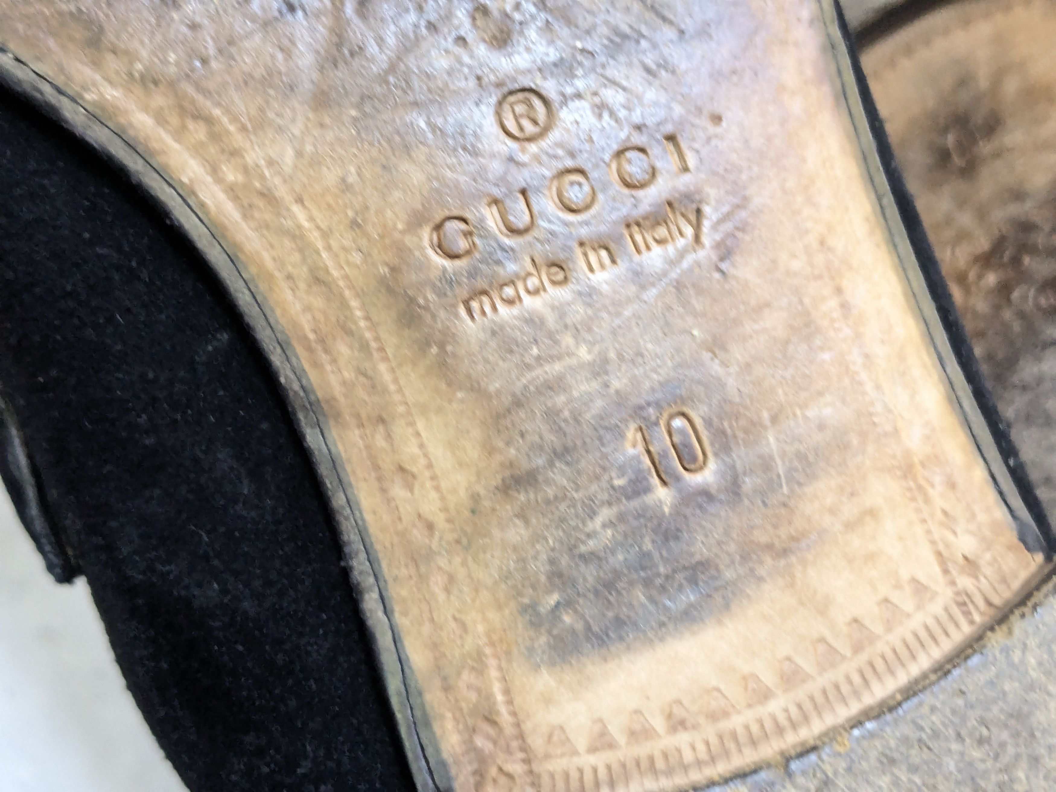 Gucci Gucci Horsebit Loafers Black Suede 10.5 Fringe Size US 10.5 / EU 43-44 - 16 Thumbnail