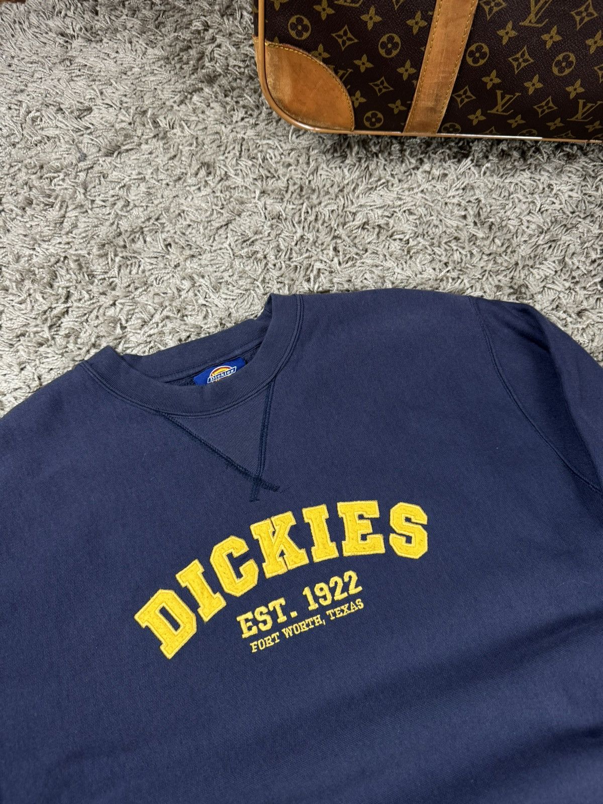 Dickies × Vintage Vintage sweatshirt crewneck Dickies original casual item Size US L / EU 52-54 / 3 - 2 Thumbnail