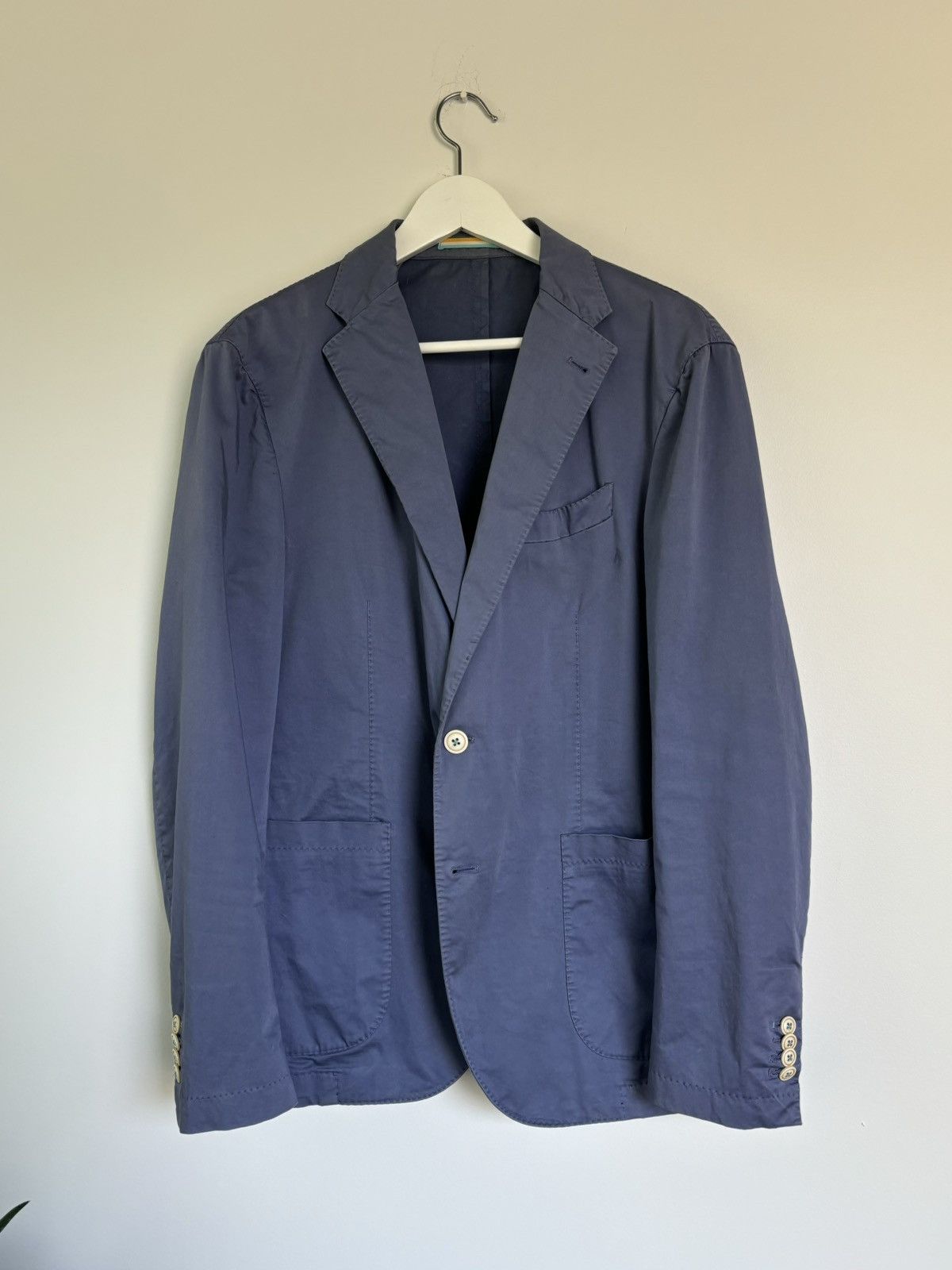 Vintage Grima's Sports Coat Vintage Cotton Blazer Made in Italy Size 52R - 1 Thumbnail