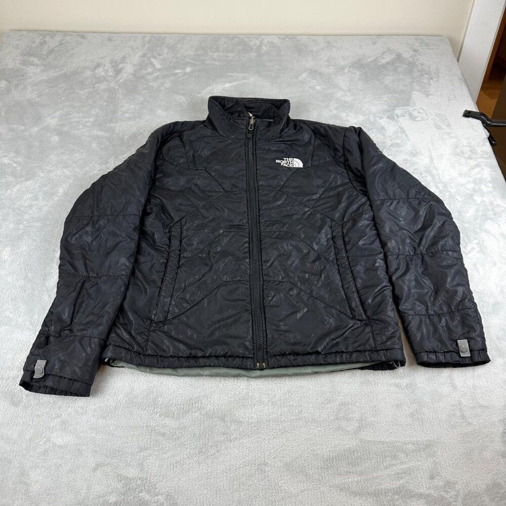 The North Face The North Face Black Patterned Puffer Jacket Women's Size X Size XL / US 12-14 / IT 48-50 - 5 Thumbnail