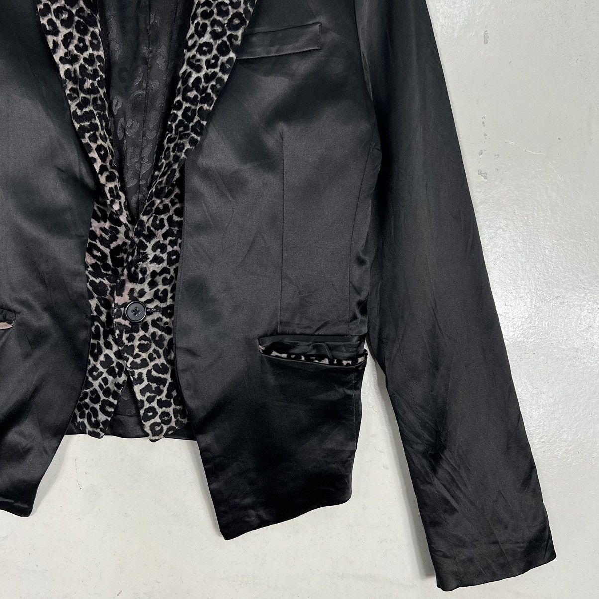 Japanese Brand 🔥 V MEN LEOPARD BLAZER JACKET Size US S / EU 44-46 / 1 - 5 Thumbnail