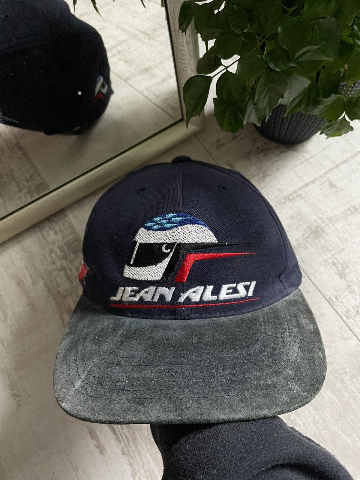 Formula 1 × Vintage Vintage Jean Alesi 1987 Formula 1 Racing Hat Cap VERY RARE Size ONE SIZE - 2 Thumbnail
