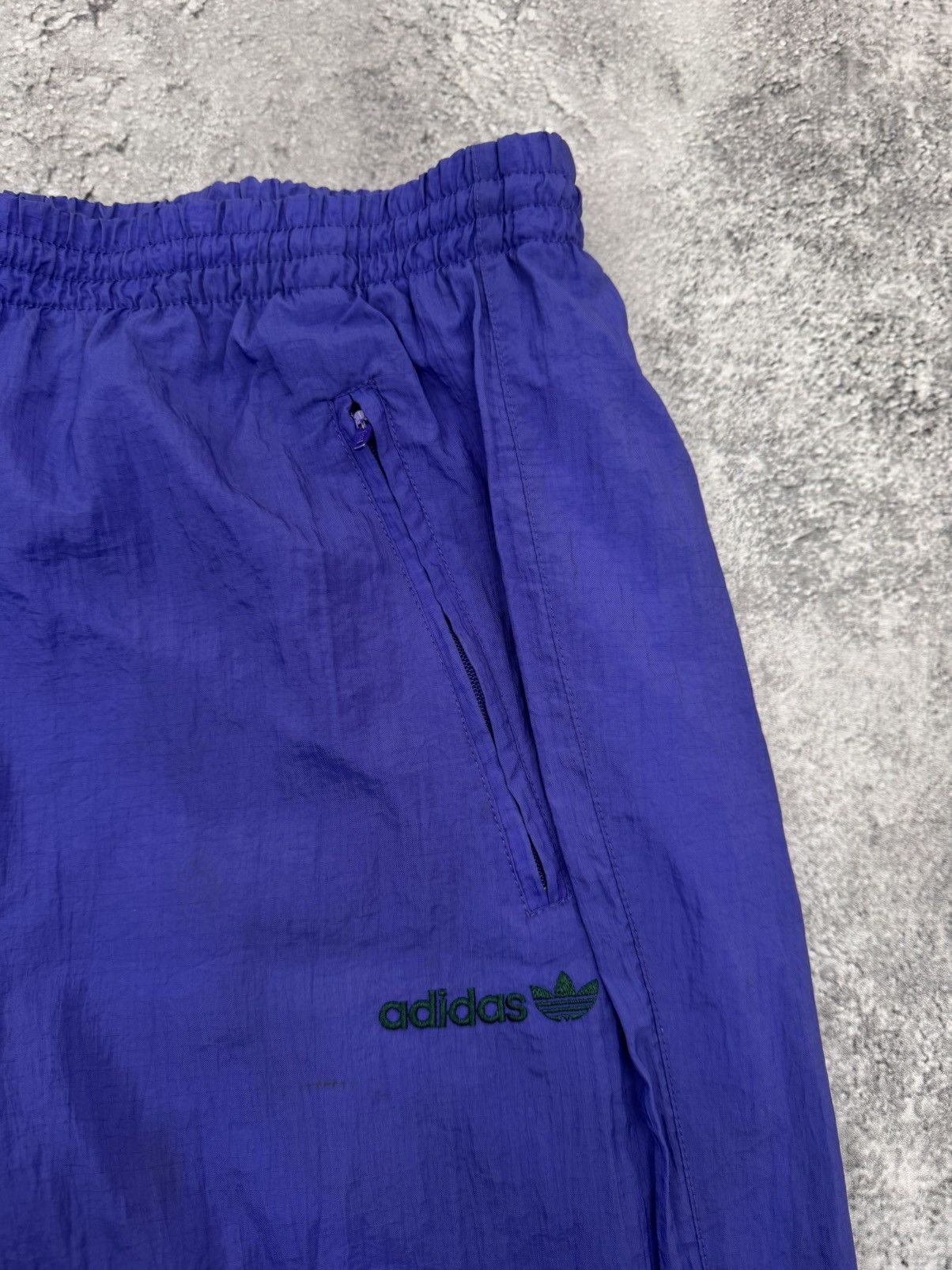 Adidas Adidas 90s Retro Men Tracksuit Set Purple Jacket + Pants Size US 30 / EU 46 - 15 Thumbnail