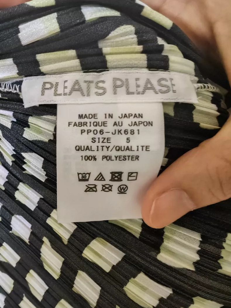 Issey Miyake issey miyake size:5 Black and white checkered vest 2505-Ne Size XXS / US 00 / IT 34 - 2 Thumbnail