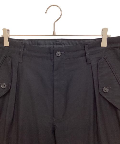 Yohji Yamamoto Yohji Yamamoto pour homme M-FRONT 1 TUCK PANTS Size US 36 / EU 52 - 3 Thumbnail