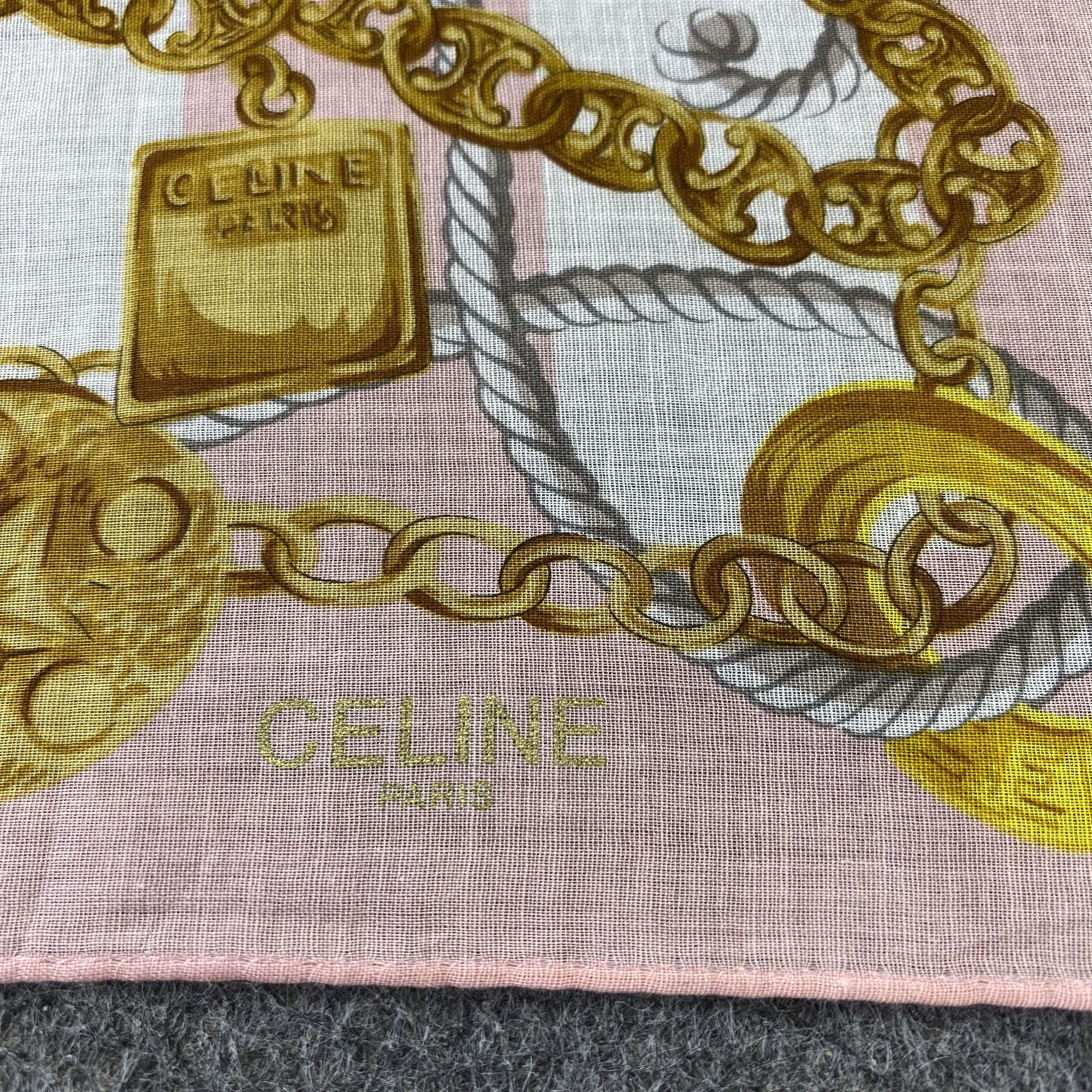Celine Celine Handkerchief / Bandana / Neckerchief-B1292 Size ONE SIZE - 5 Thumbnail