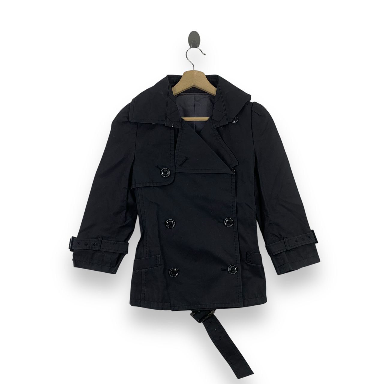 Hysteric Glamour Vintage HYSTERICS GLAMOUR Made In Japan Peacoat Parka Size S / US 4 / IT 40 - 1 Thumbnail