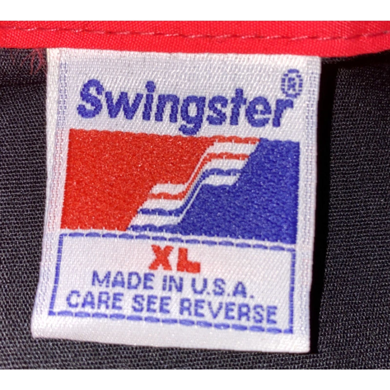 Vintage VINTAGE Swingster Jacket Full Zip Men XL Black US Made Size US XL / EU 56 / 4 - 7 Thumbnail