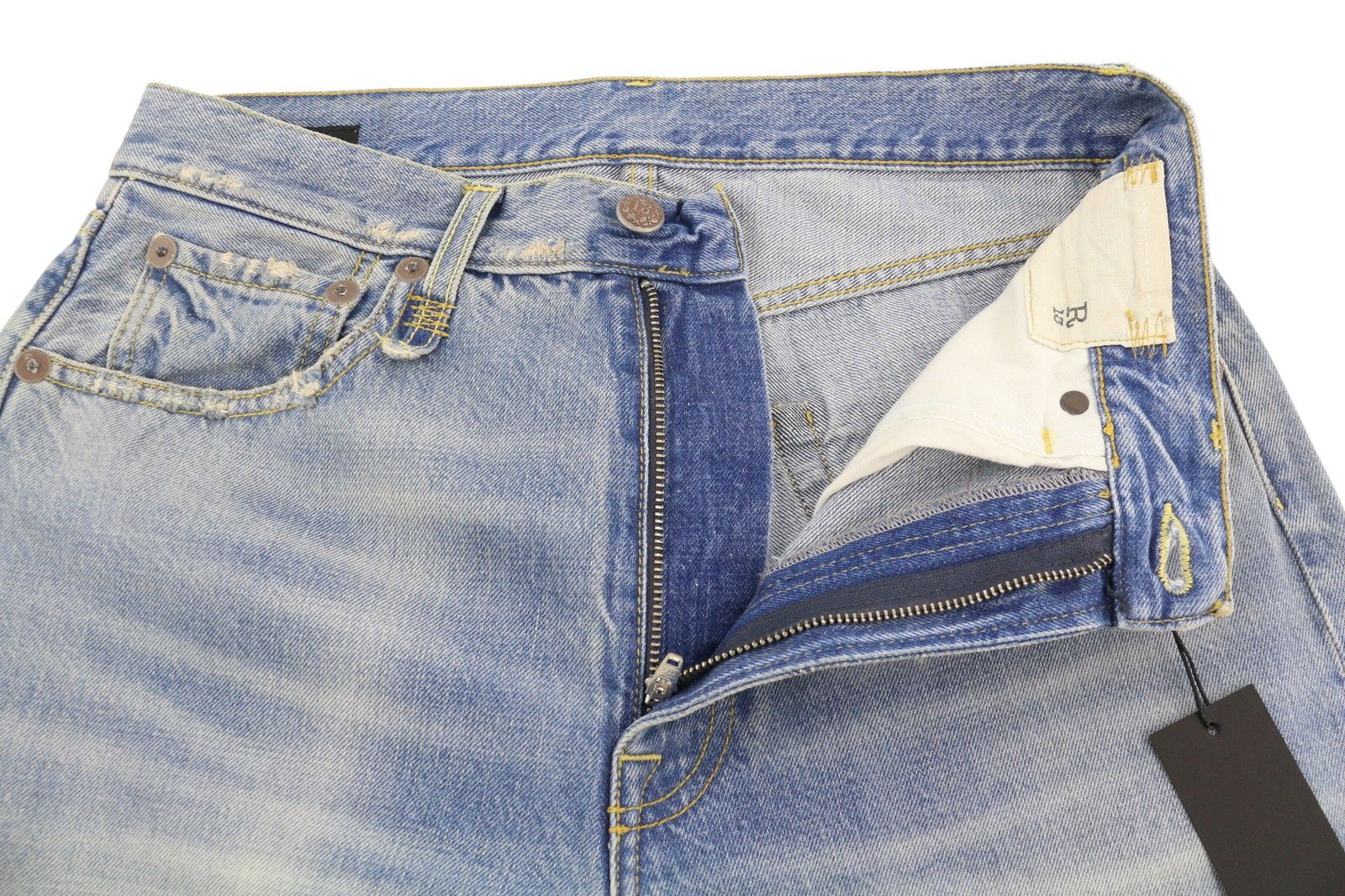 R13 X-BF 25 Merrin Washed Blue RRP799 87205 Size 25" / US 0 / IT 36 - 5 Thumbnail