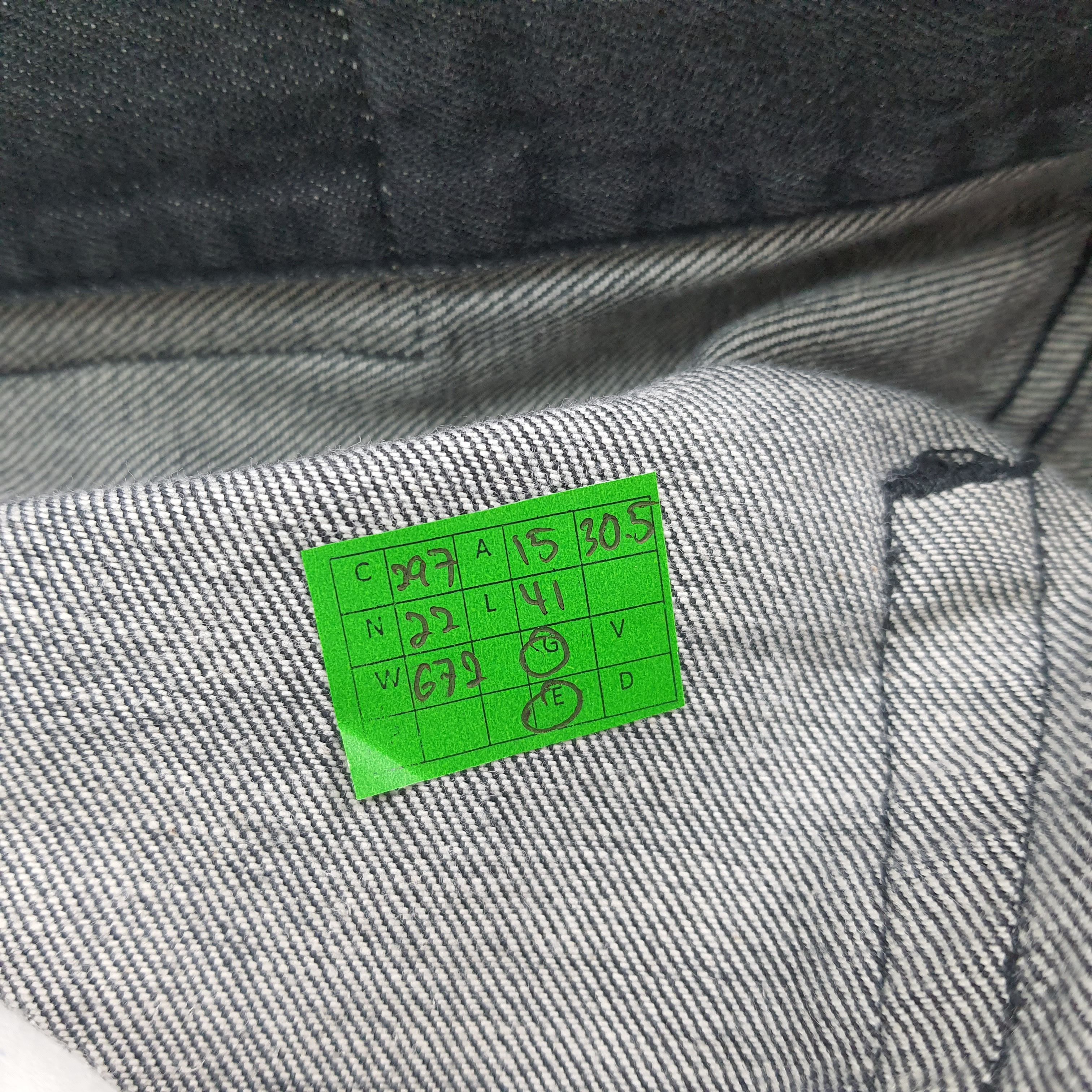 GOODENOUGH Vintage Goodenough GdEnim Black Selvedge Denim C297N22 Size US 30 / EU 46 - 11 Thumbnail