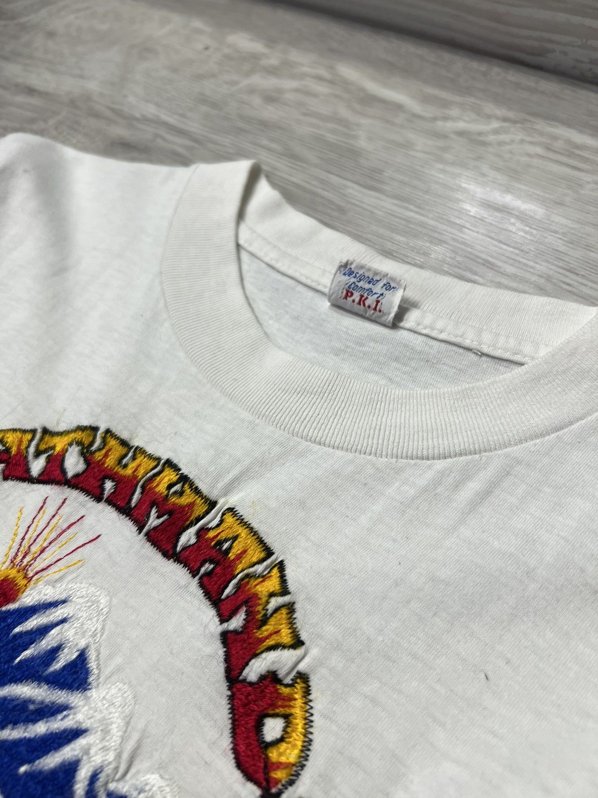 Japanese Brand × Vintage Vintage 80s Kathmandu Everest Nepal Embroidered Big Logo Tee Size US S / EU 44-46 / 1 - 8 Thumbnail