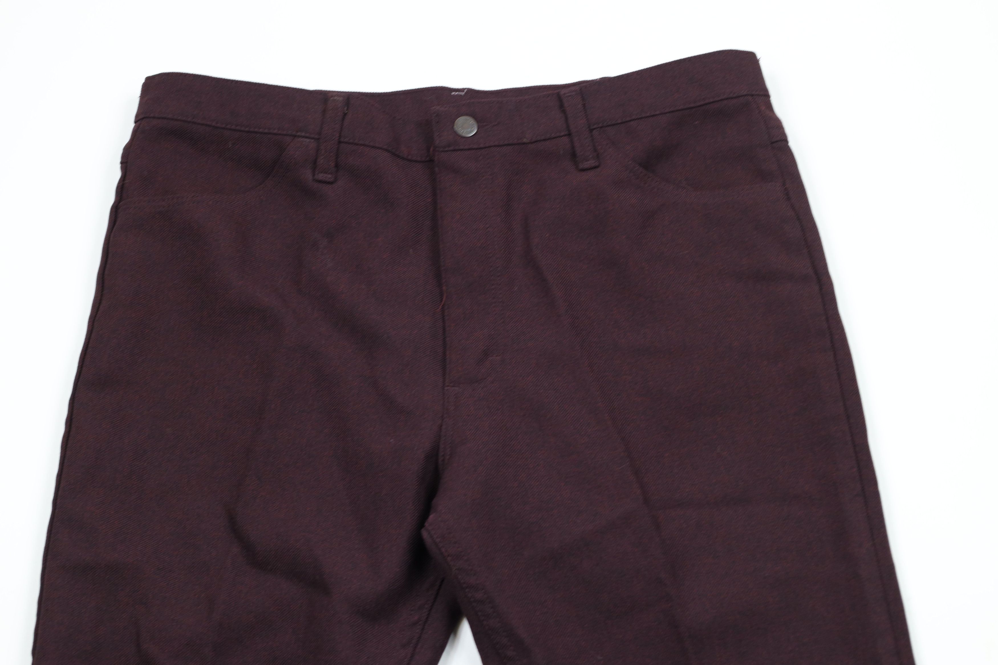 Vintage × Wrangler Vintage 90s Wrangler Wide Leg Bootcut Chino Pants Red Size US 36 / EU 52 - 2 Thumbnail