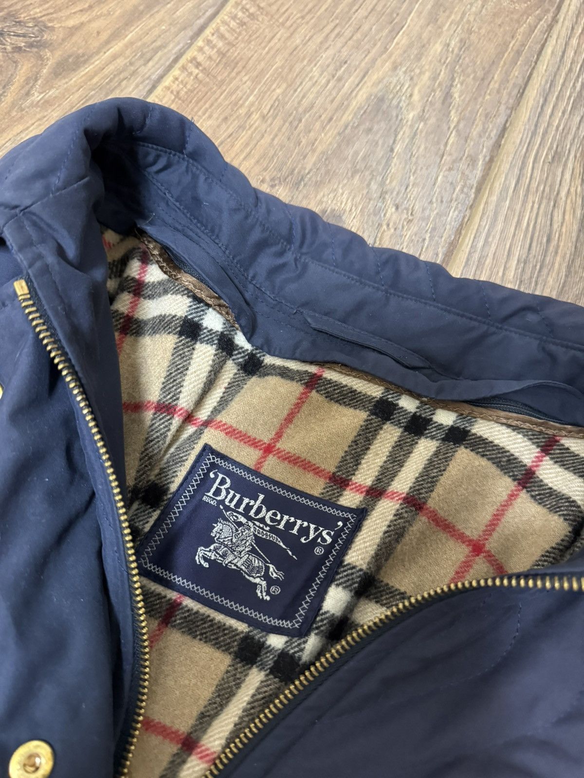 Burberry Burberry Wool jacket Navy vintage Size M / US 6-8 / IT 42-44 - 7 Thumbnail
