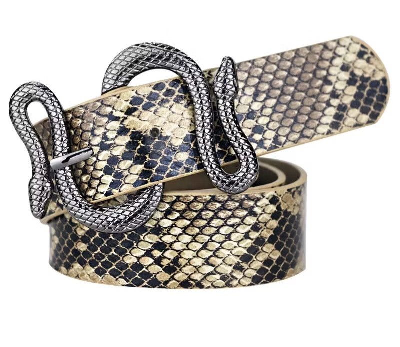 PPFM Black snake 120 cm streetwear belt Size ONE SIZE - 1 Thumbnail