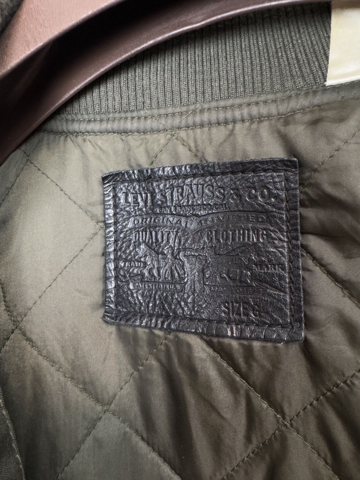 Levi's Levi’s vintage khaki green military utility bomber jacket Size US L / EU 52-54 / 3 - 11 Thumbnail