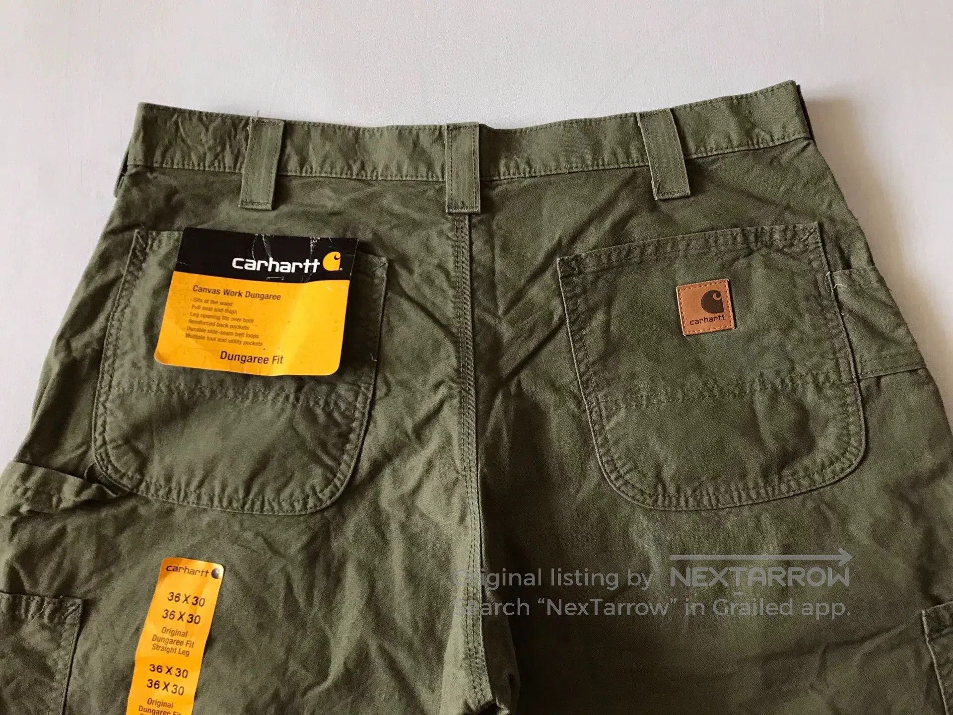 Carhartt Carhartt B151 ARG Canvas Work Pants. Size US 36 / EU 52 - 5 Thumbnail
