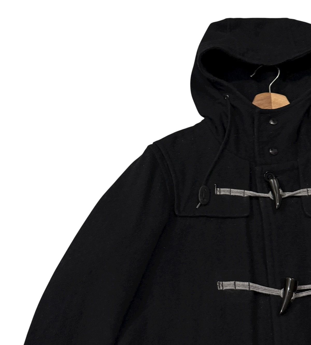 CABANE de ZUCCa Vintage Cabane De Zucca Issey Miyake Wool Duffle Jacket Size US M / EU 48-50 / 2 - 5 Thumbnail