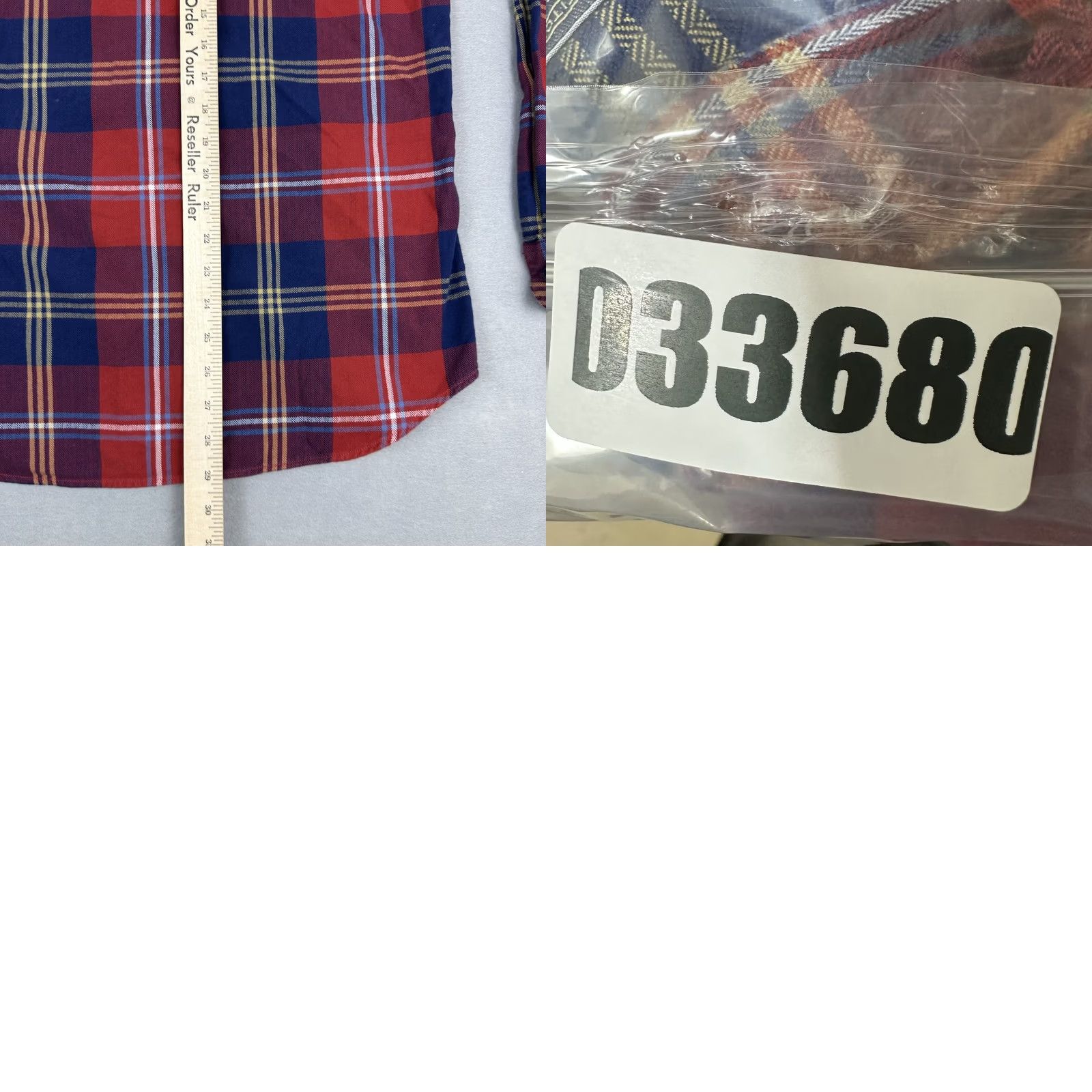 J.Crew J. Crew Shirt Men Small Red Blue Plaid Button Up Flap Pockets S Size US S / EU 44-46 / 1 - 8 Thumbnail