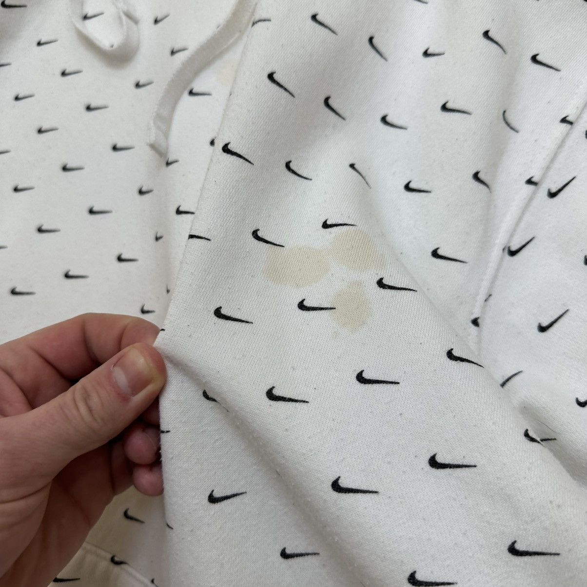 Nike Vintage Nike Hoodie Overprinted Monogram Logo Y2K 00s USA Size US XXL / EU 58 / 5 - 7 Thumbnail