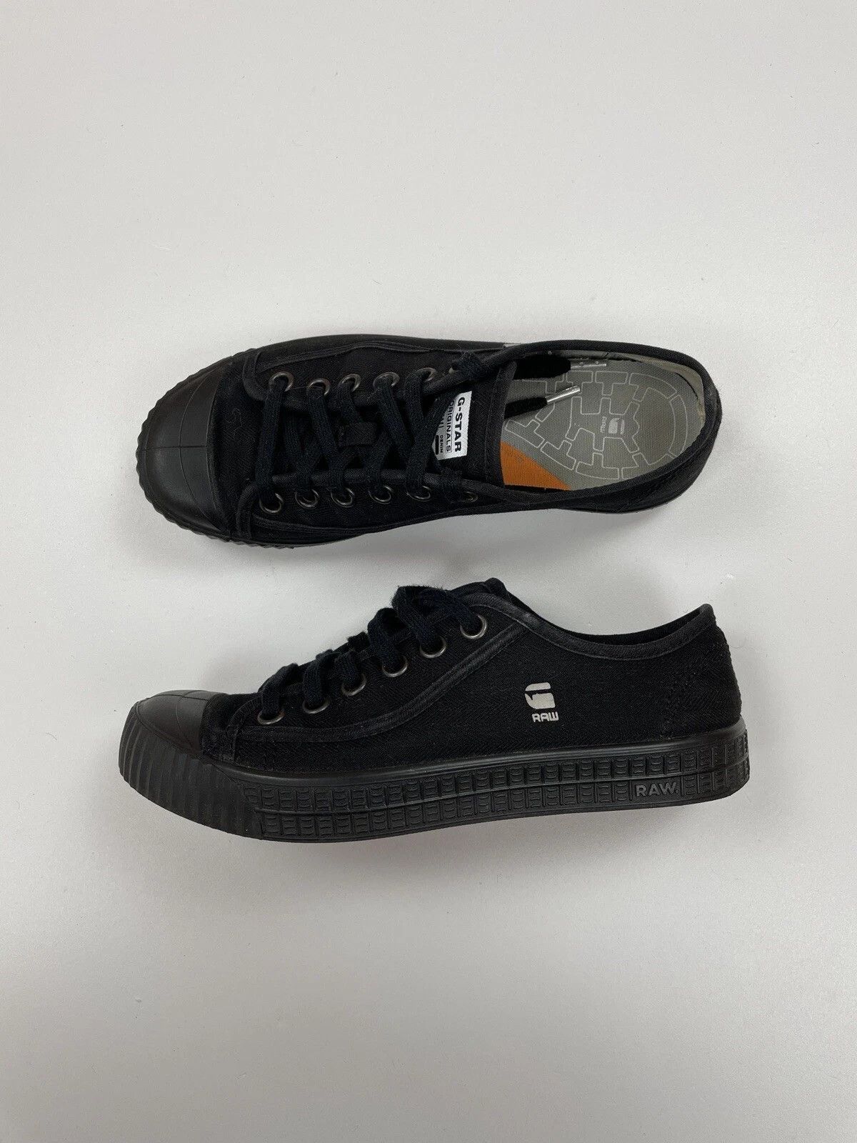 G-Star G-Star Rovulc y2k Raw Low Womens Shoes rave Trainers Black Size US 7 / IT 37 - 1 Thumbnail