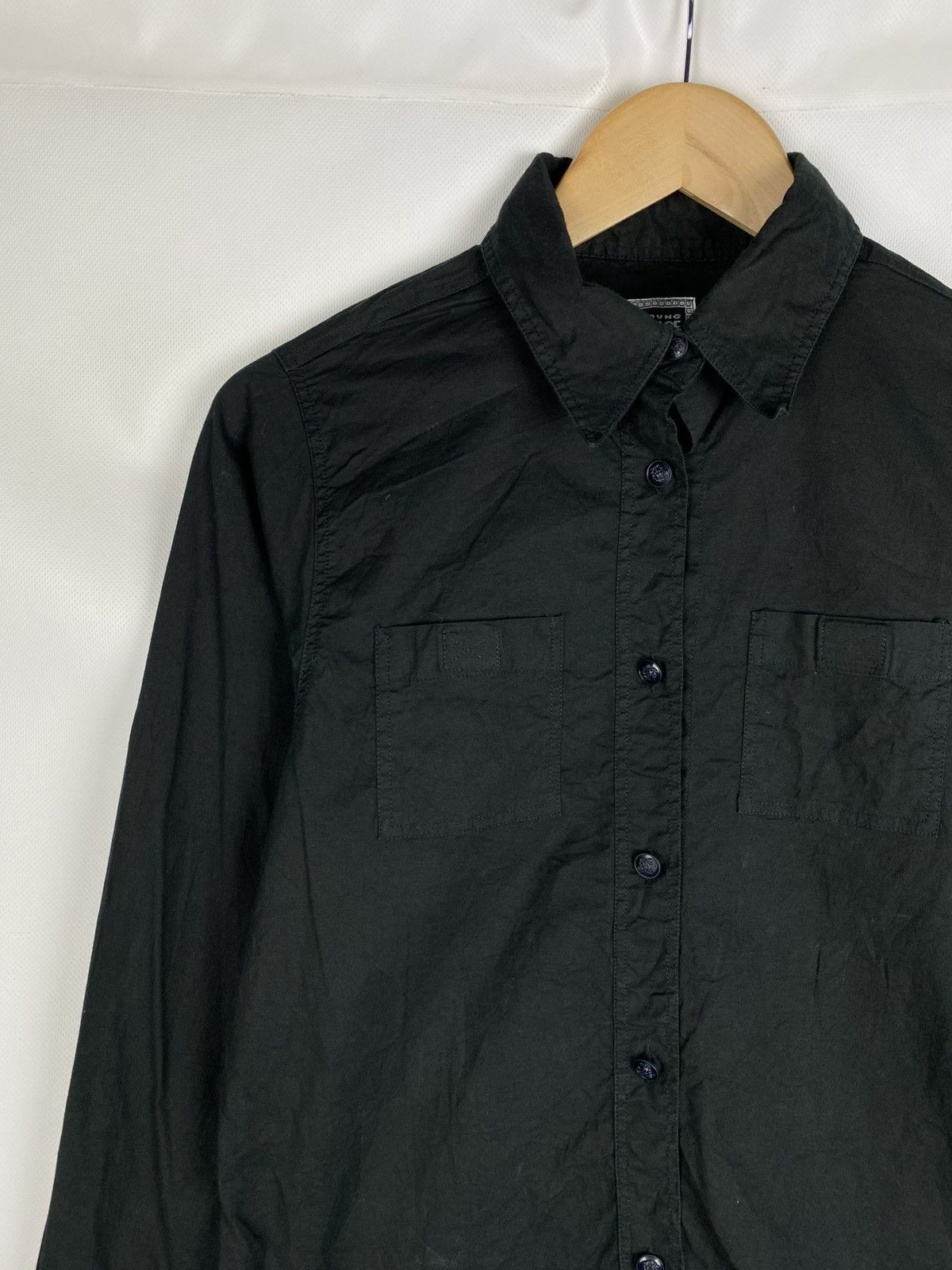 Versace Young Versace Vintage Teens Kids Long Sleeve Button Up Shirt Size S / US 4 / IT 40 - 4 Thumbnail