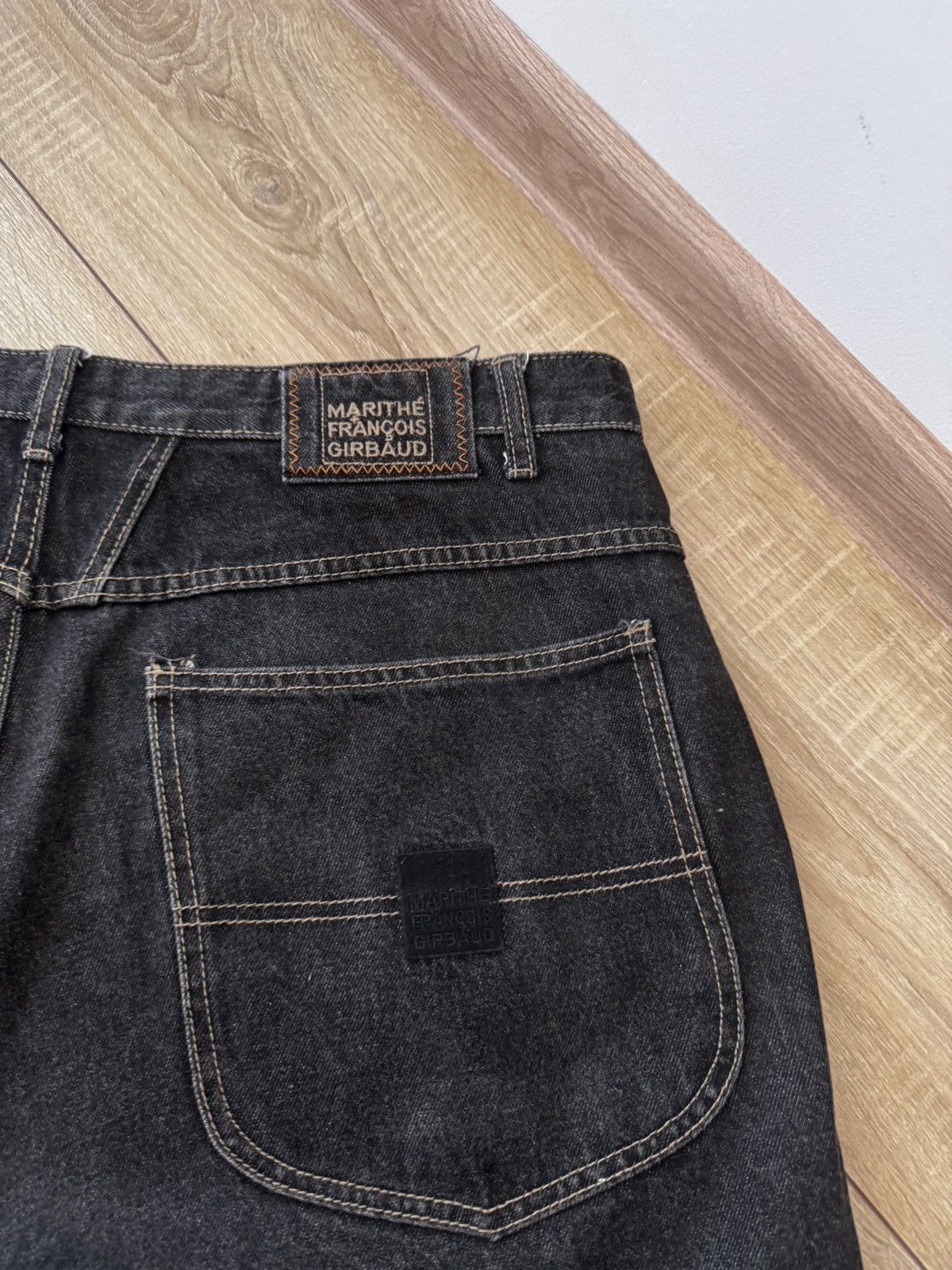 Marithe + Francois Girbaud Vintage Le Jean De Marithe Francois Girbaud LuxuryDenimJorts Size US 38 / EU 54 - 3 Thumbnail