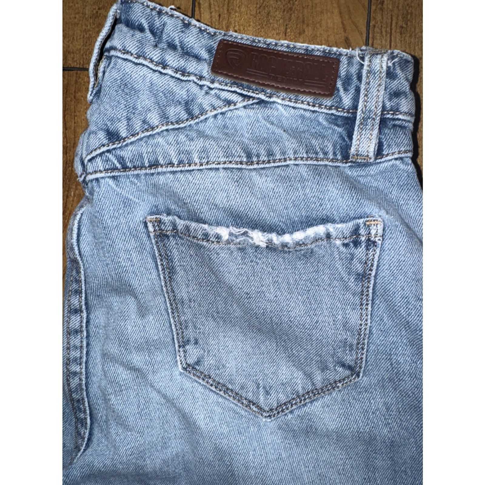 Vintage VINTAGE Rock & Roll Denim Jeans 28x34 High Rise Stone Wash Western (See Photos) Mens Jeans Blue 28 34 Inseam Straight Stone Rock & Roll Cowboy Size US 28 / EU 44 - 2 Thumbnail