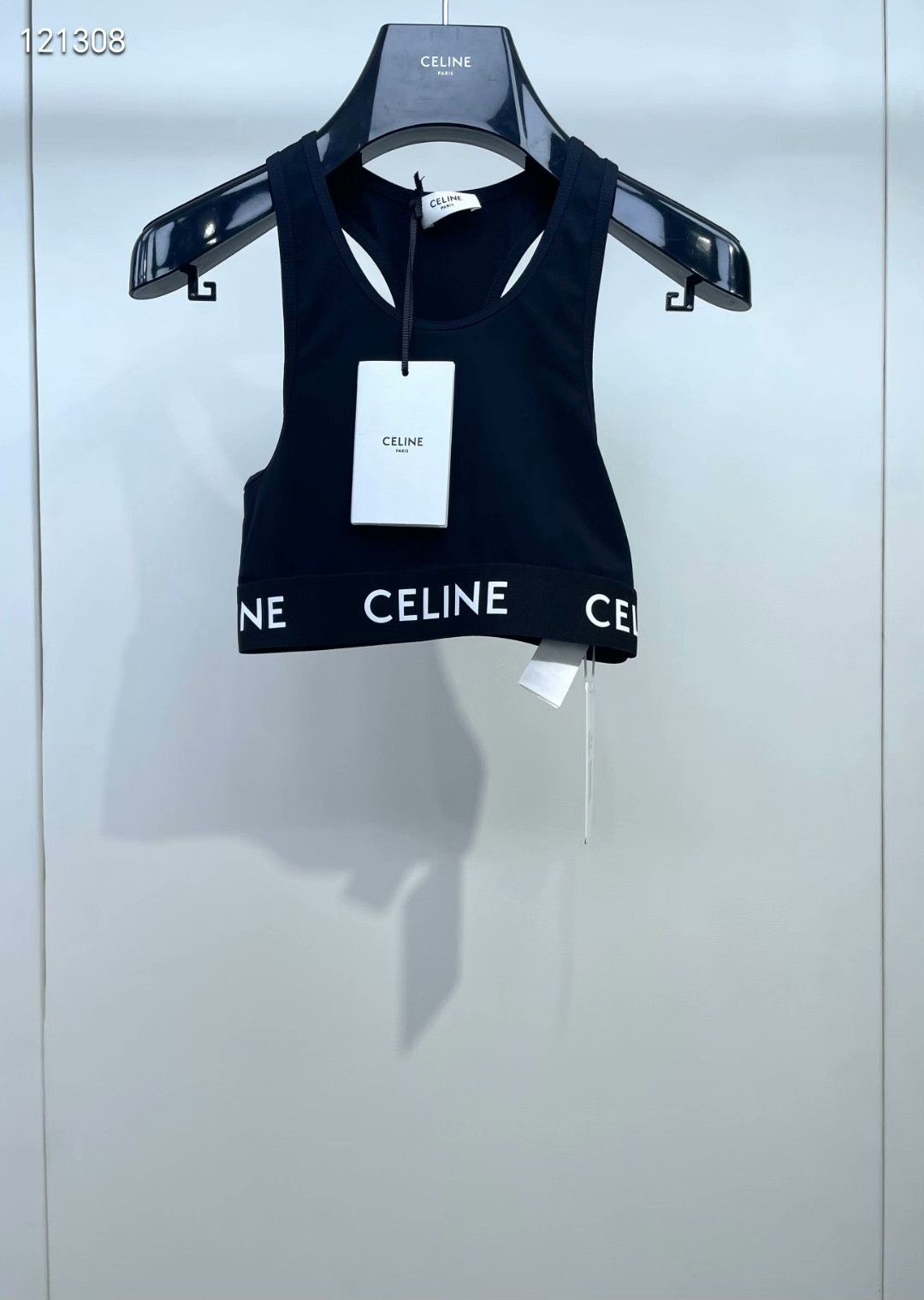 Celine Celine Black Letter Sports Tank Size XS / US 0-2 / IT 36-38 - 1 Thumbnail