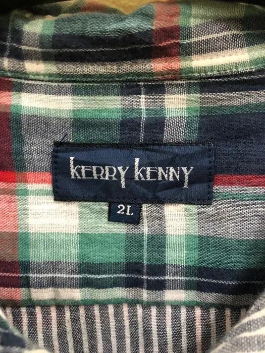 Vintage Vintage Kerry Kenny Plaid Tartan Flannel Shirt 👕 Size US L / EU 52-54 / 3 - 3 Thumbnail