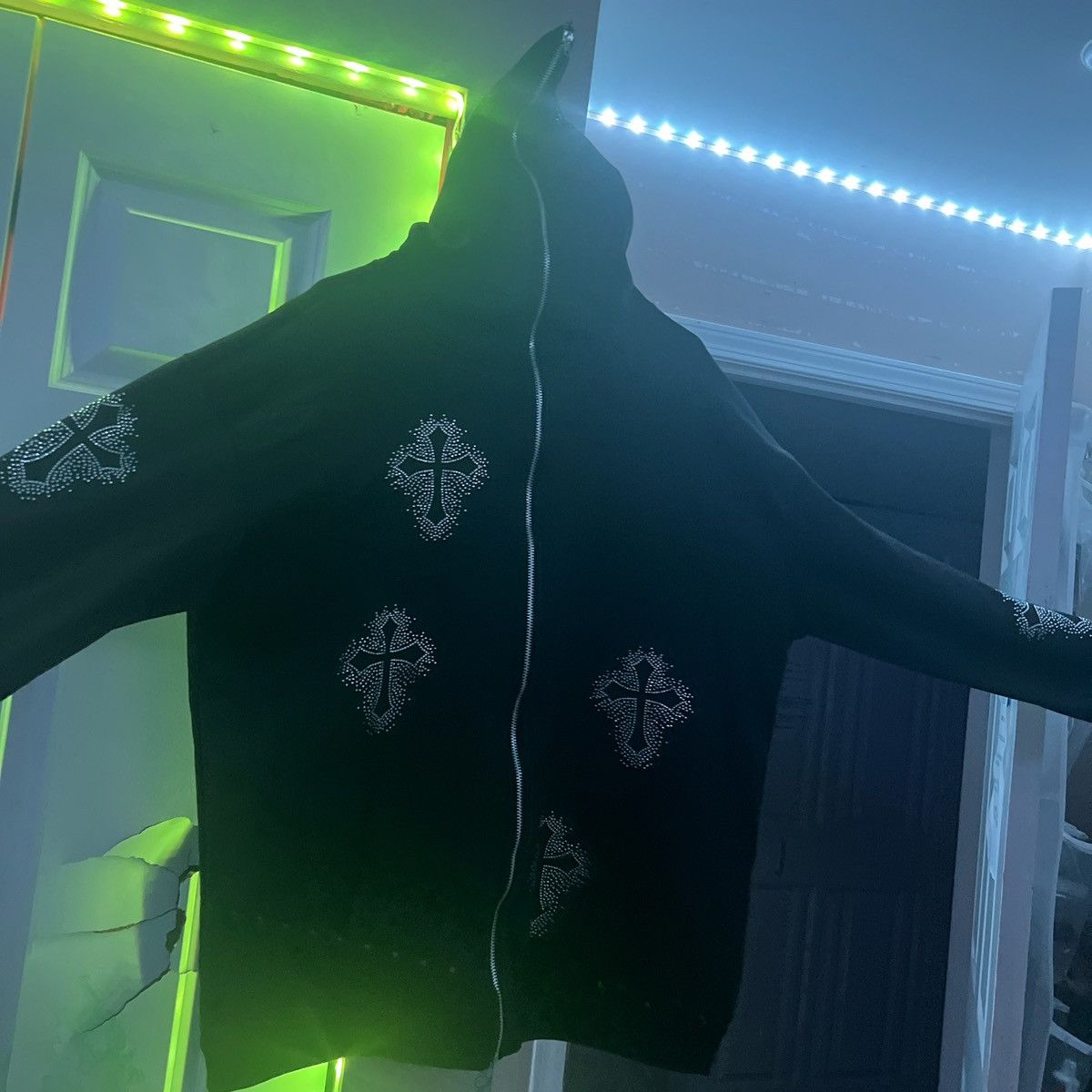 Other Black and white zip up jacket Size US M / EU 48-50 / 2 - 2 Thumbnail