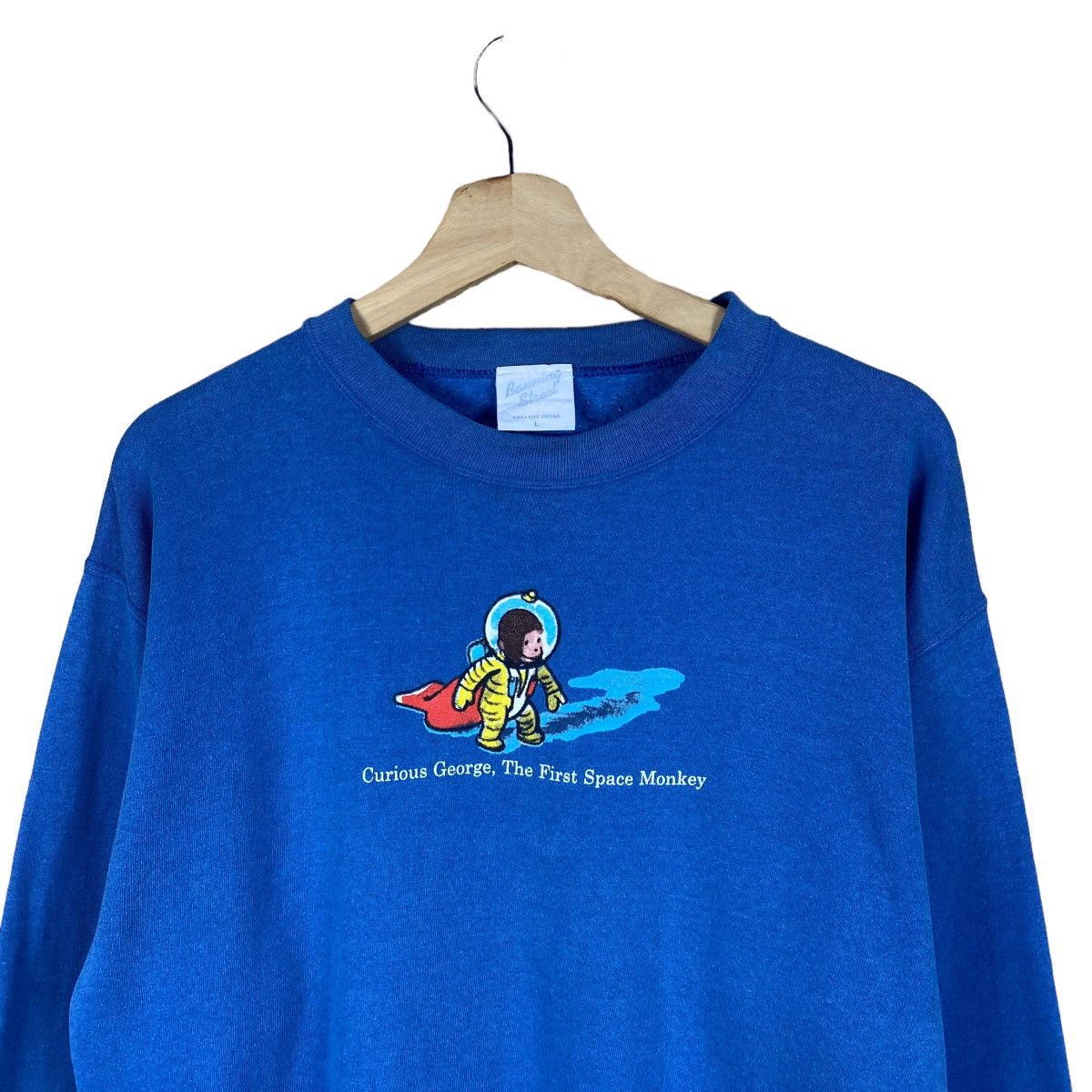 Cartoon Network × Vintage AMAZING VINTAGE CURIOUS GEORGE THE FIRST SPACE MONKEY Size US L / EU 52-54 / 3 - 2 Thumbnail