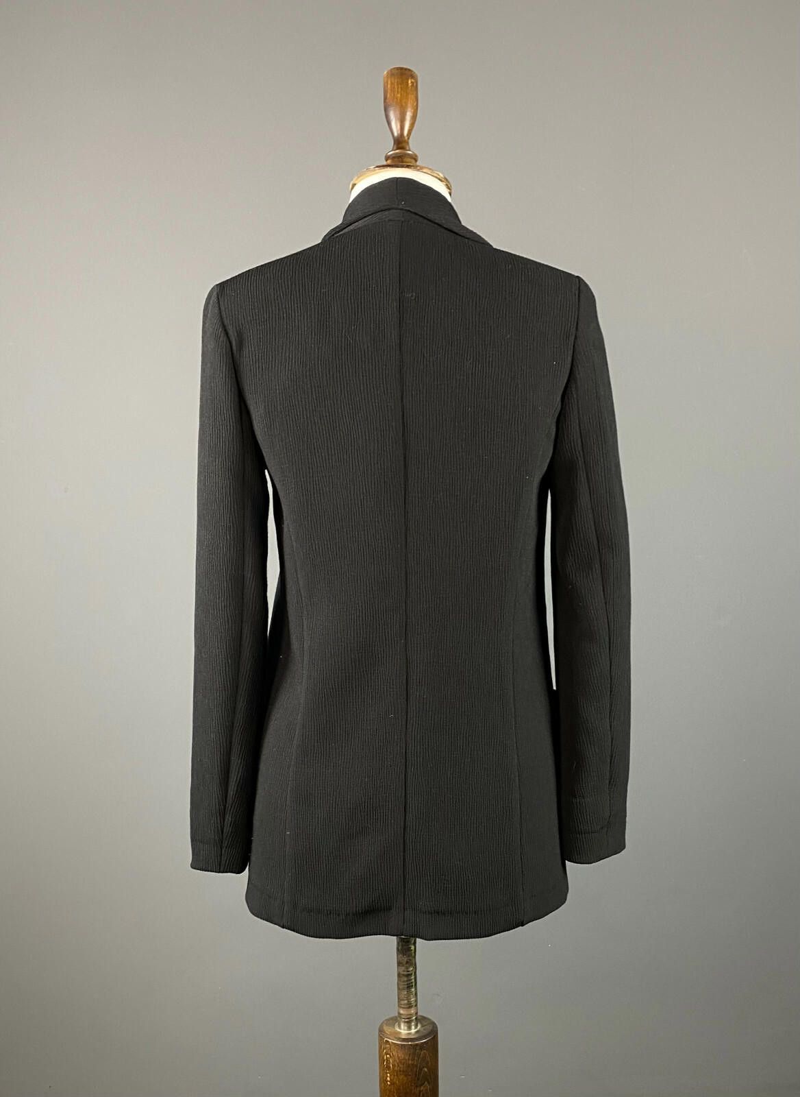 Designer Cop Copine valmont Veste Black Blazer Cape Jacket Size M / US 6-8 / IT 42-44 - 5 Thumbnail