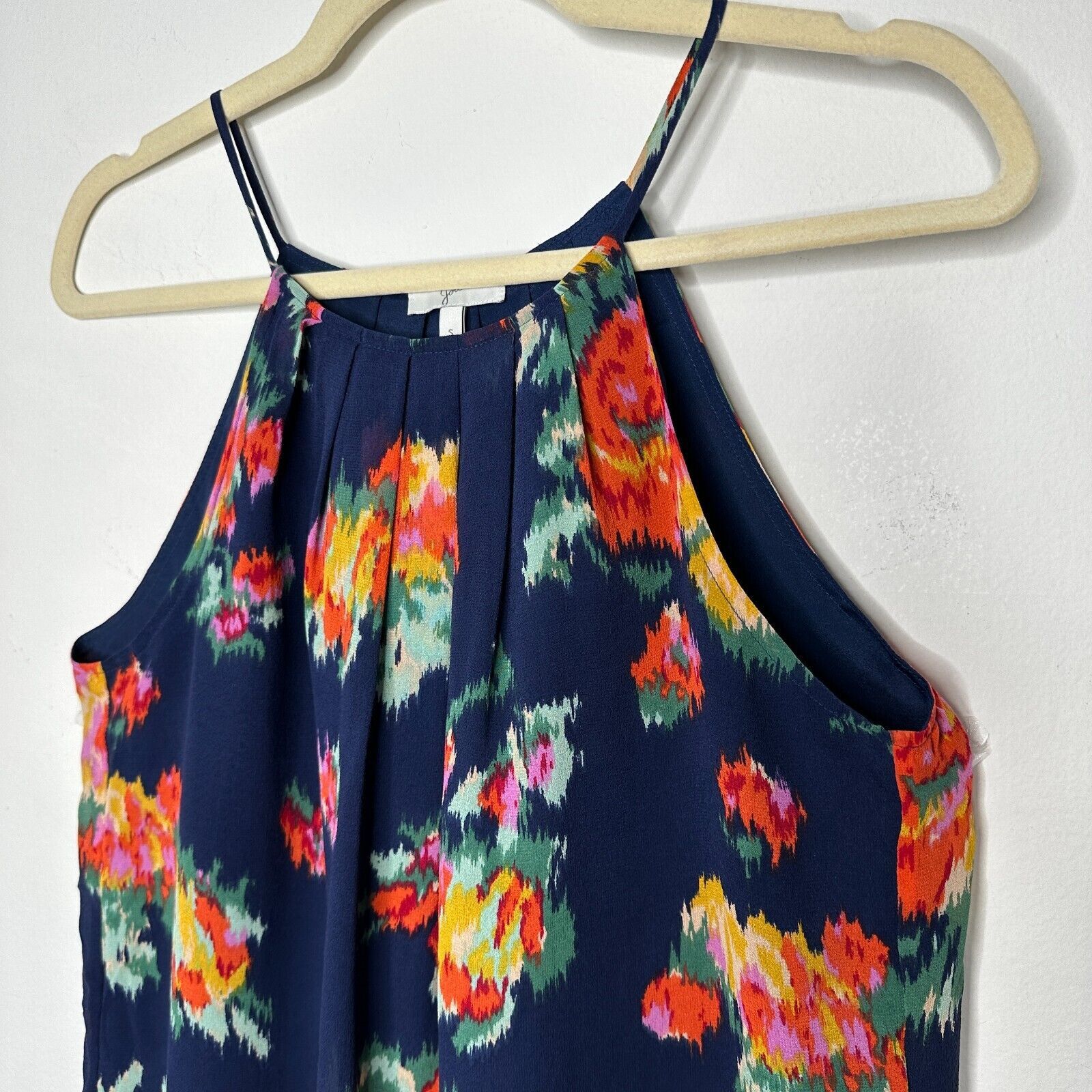 Joie Joie Navy Anatase 2pc Floral Top ( S ) Lanina Short ( M ) Size S / US 4 / IT 40 - 4 Thumbnail