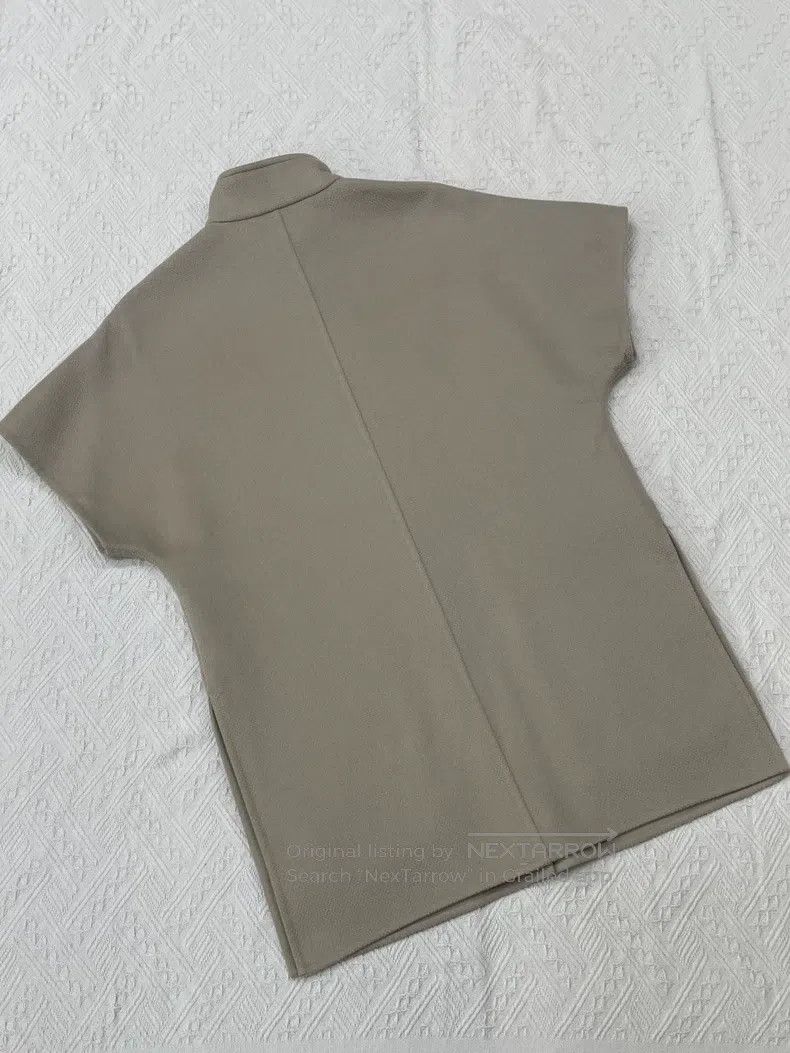 Hermes Hermes Gray Printed Denim Jacket Size XXS / US 00 / IT 34 - 4 Thumbnail