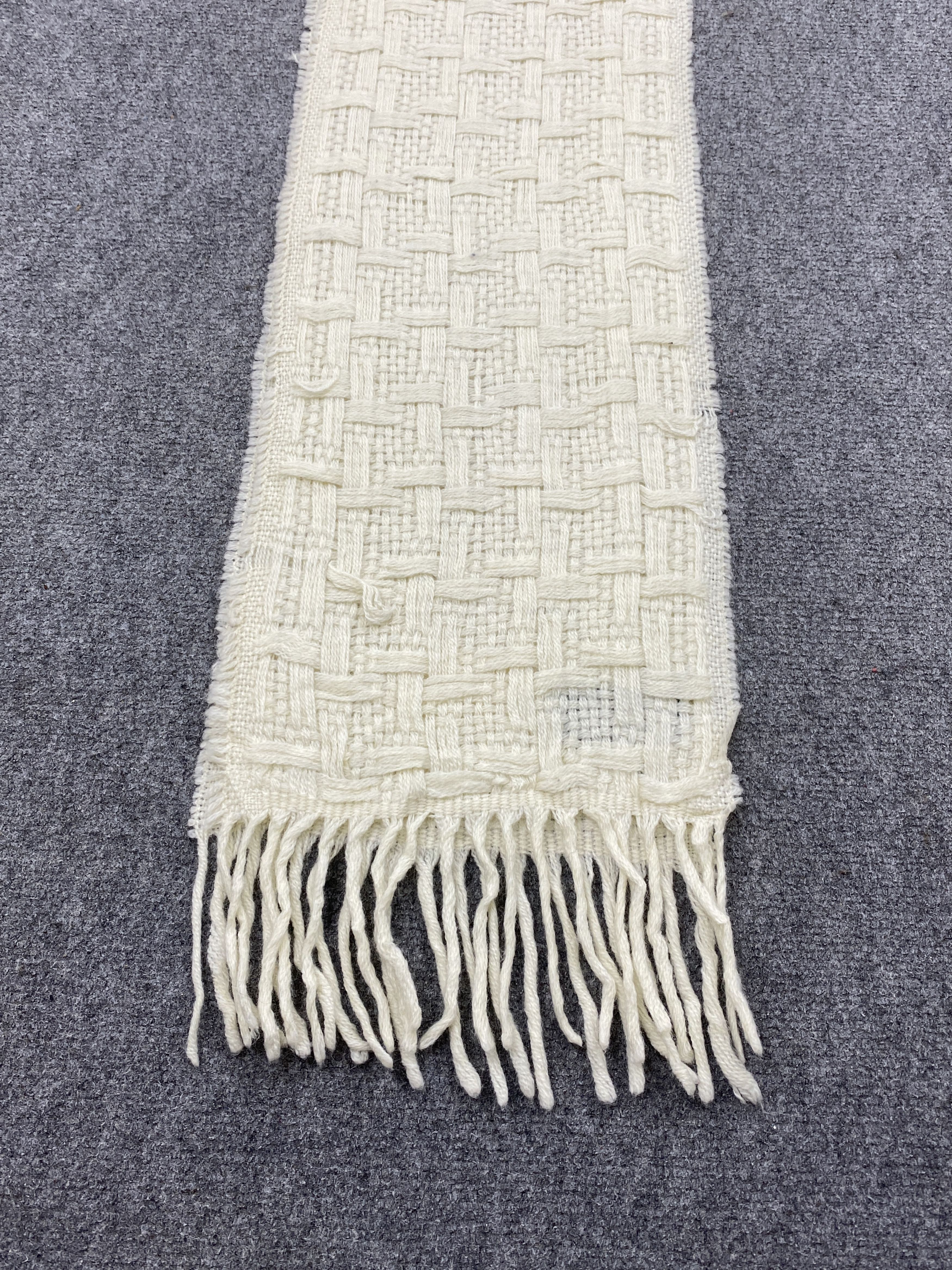 Vintage Vintage A&S Co. Knitted Scarf / Muffler / Neckwear - SC0043 Size ONE SIZE - 3 Thumbnail