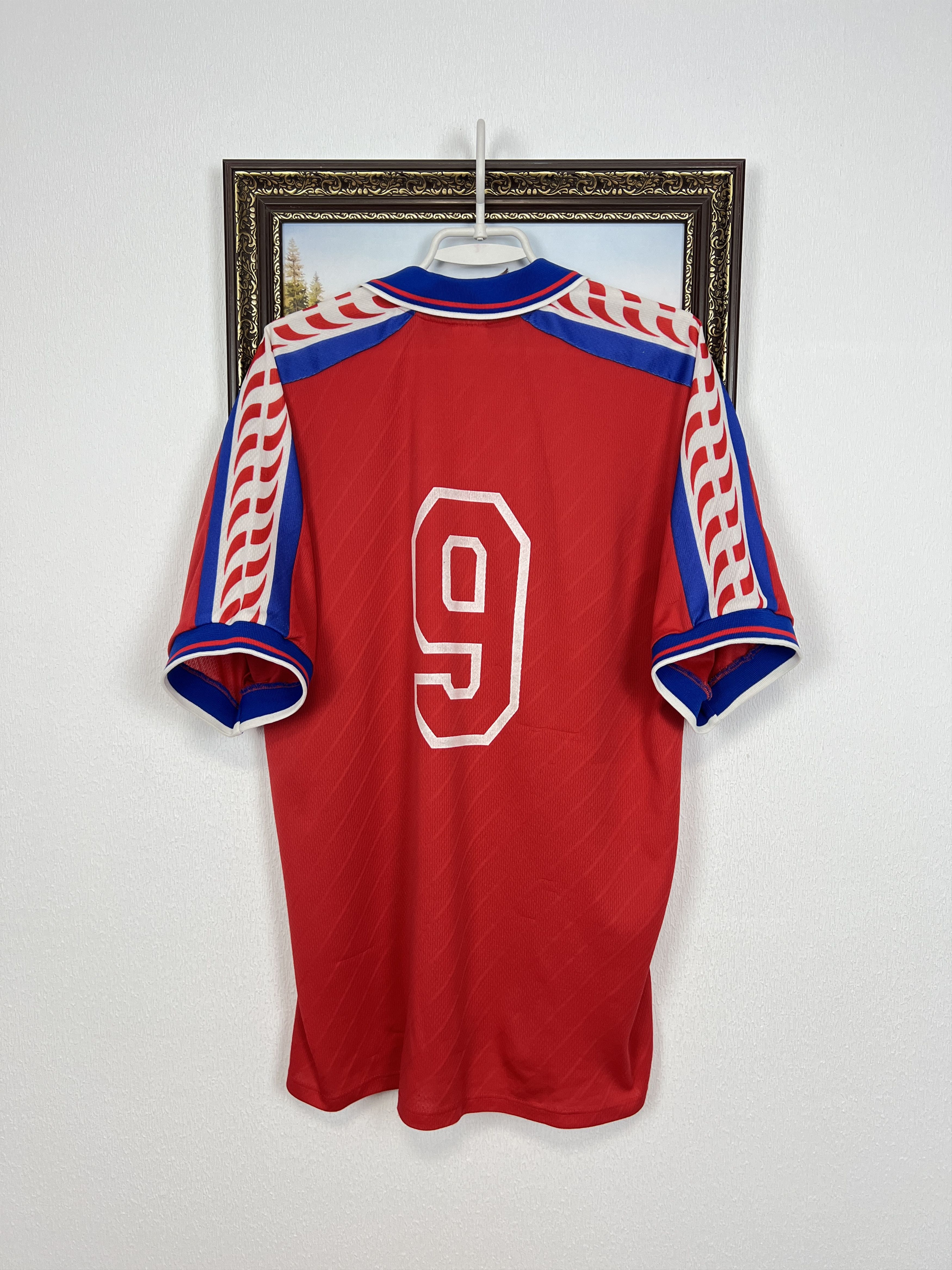 Puma Czech Republic football shirt 1996 Puma Pavel Kuka Tee Size US XL / EU 56 / 4 - 11 Thumbnail