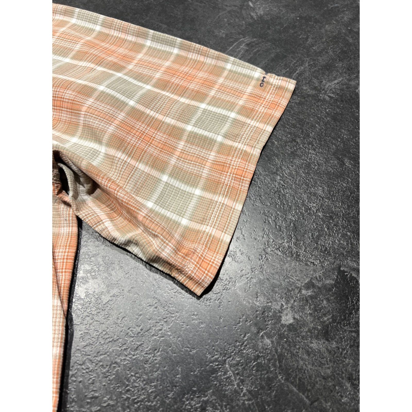 Vintage Columbia Men's XL Short Sleeve Button-Up Shirt Brown Plaid Outdoor Fishing Vented PFG Size US XL / EU 56 / 4 - 2 Thumbnail