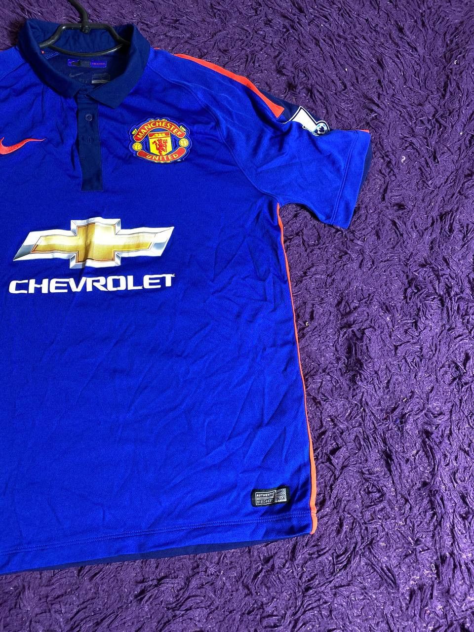 Nike Vintage Manchester United Nike soccer jersey Sz L Size US L / EU 52-54 / 3 - 21 Thumbnail