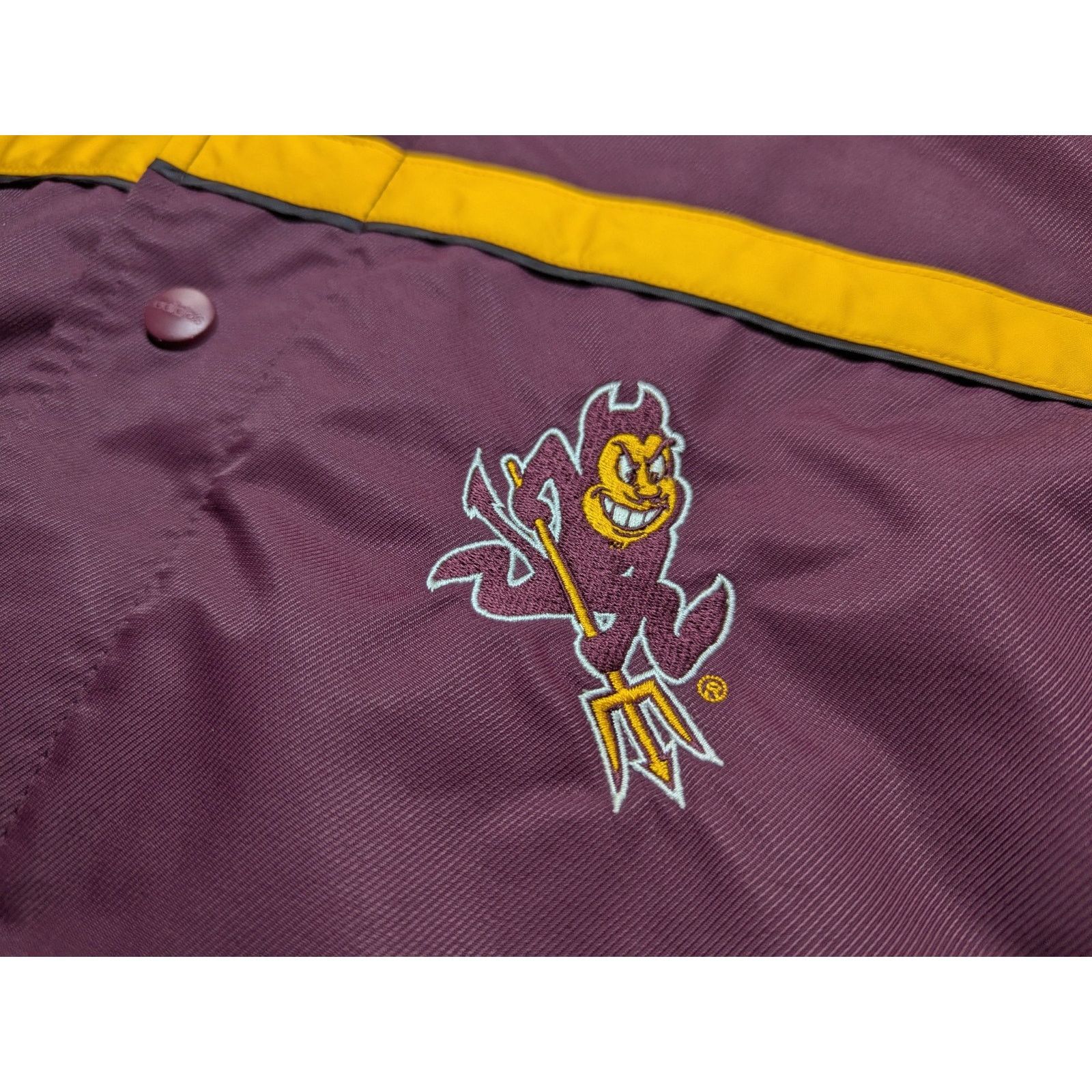 Adidas Adidas Men's Large Arizona State Sun Devils Sideline Jacket Size US L / EU 52-54 / 3 - 9 Thumbnail