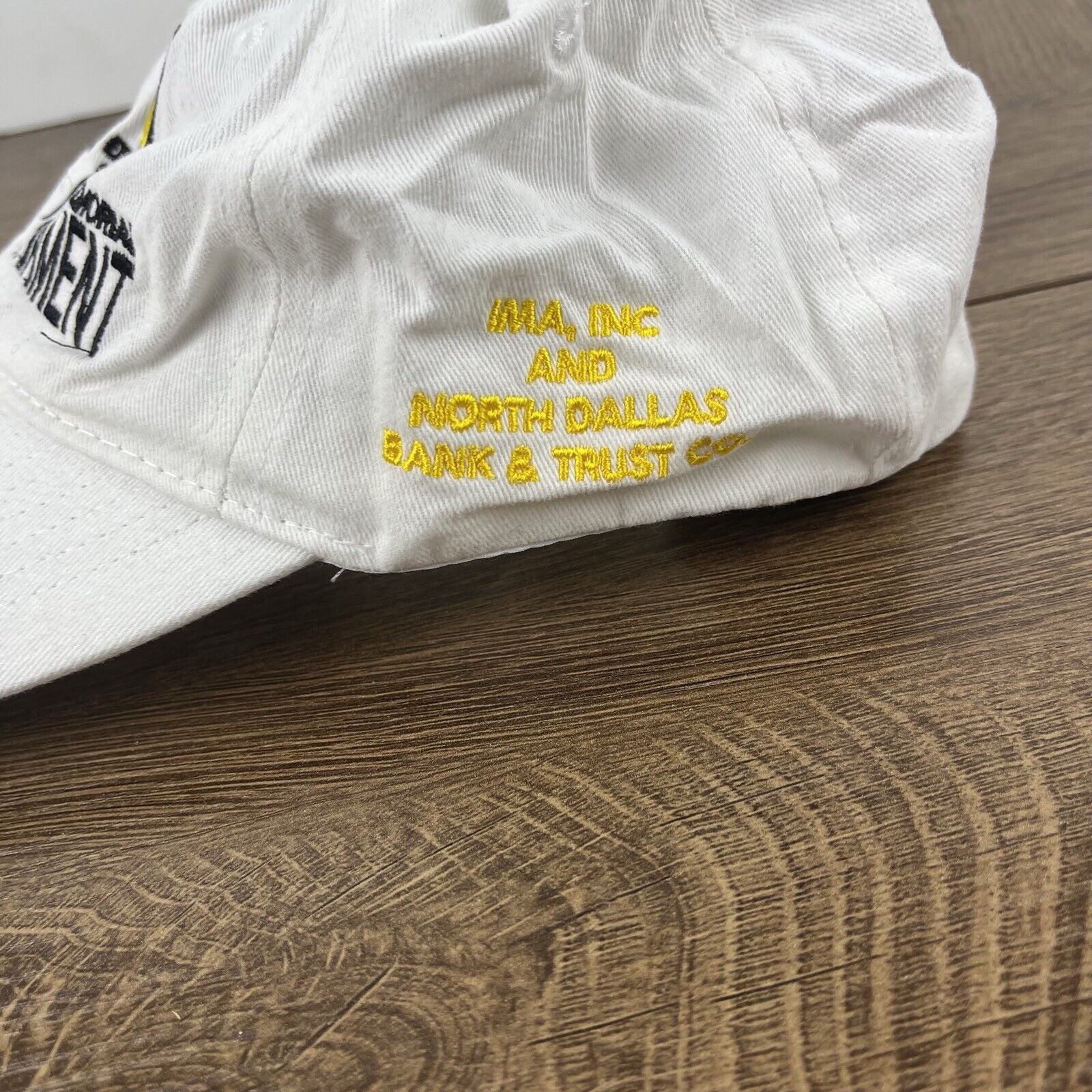 Other Maxine Erwin Waldman Golf Tournament Hat White Hat Adjustabl Size ONE SIZE - 8 Thumbnail
