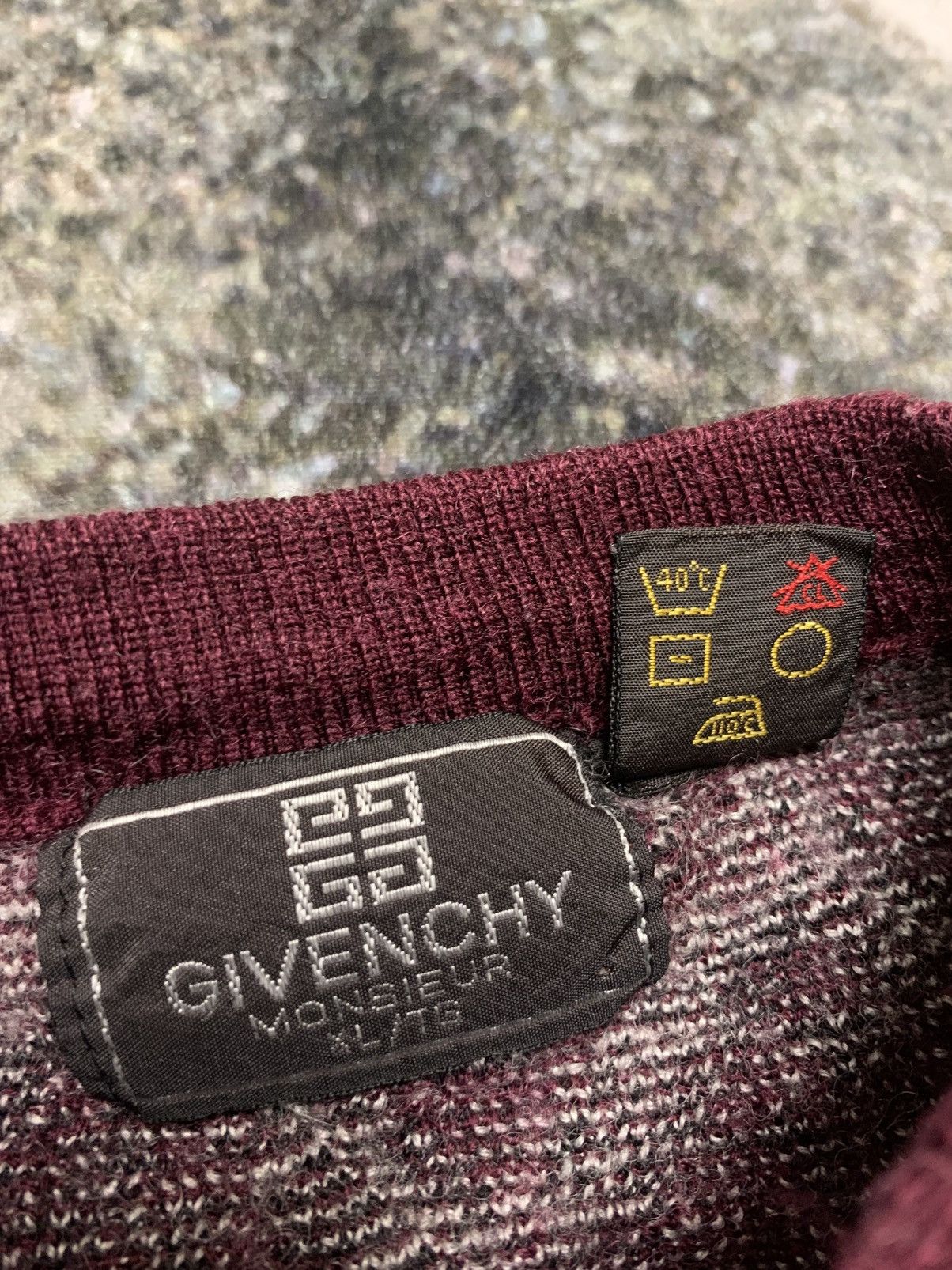 Givenchy Givenchy Sweater Wool Vintage Size ONE SIZE - 3 Thumbnail