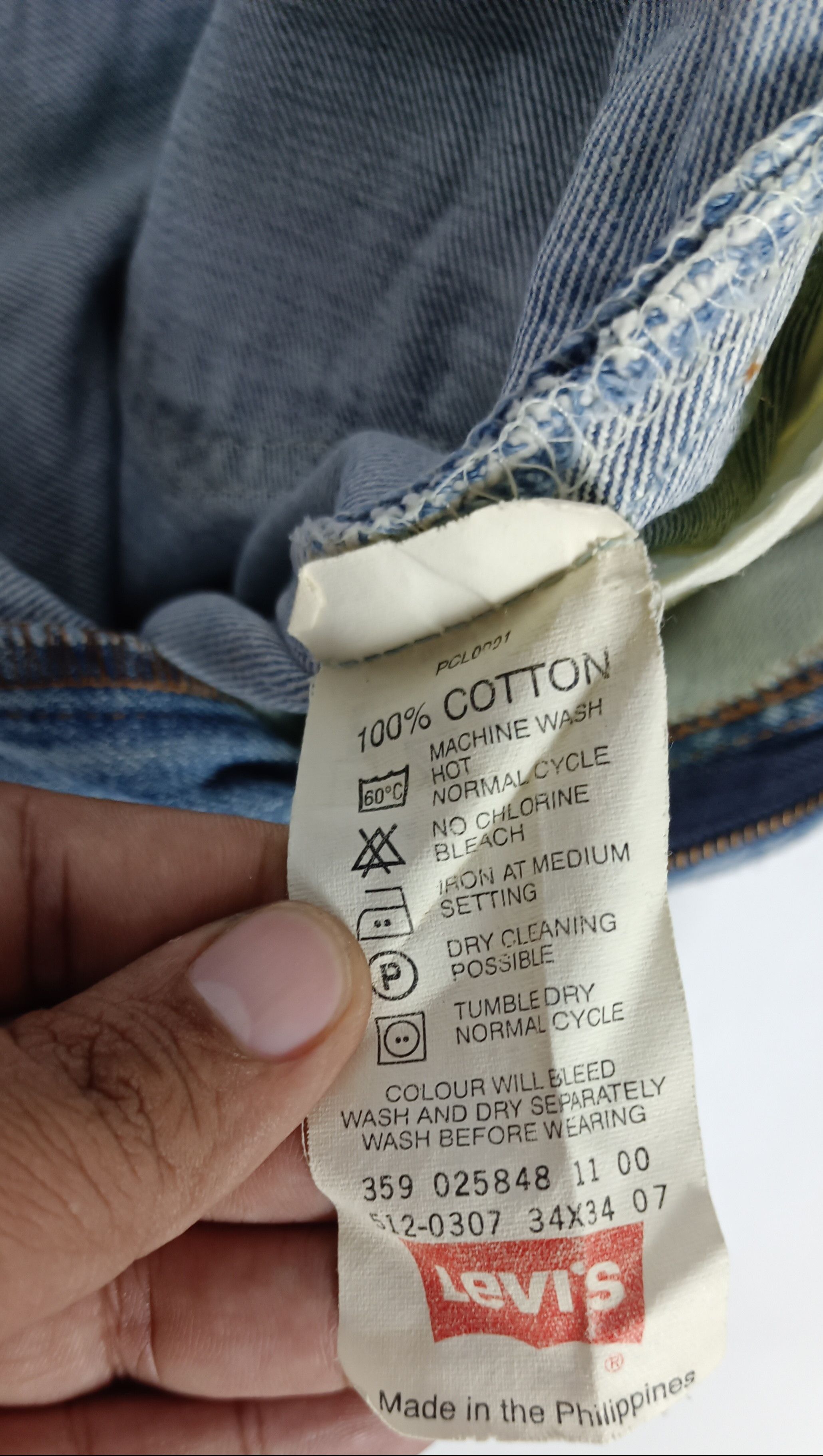 Levi's Vintage💥Levi's 512 ditressed Jeans Size US 38 / EU 54 - 14 Thumbnail