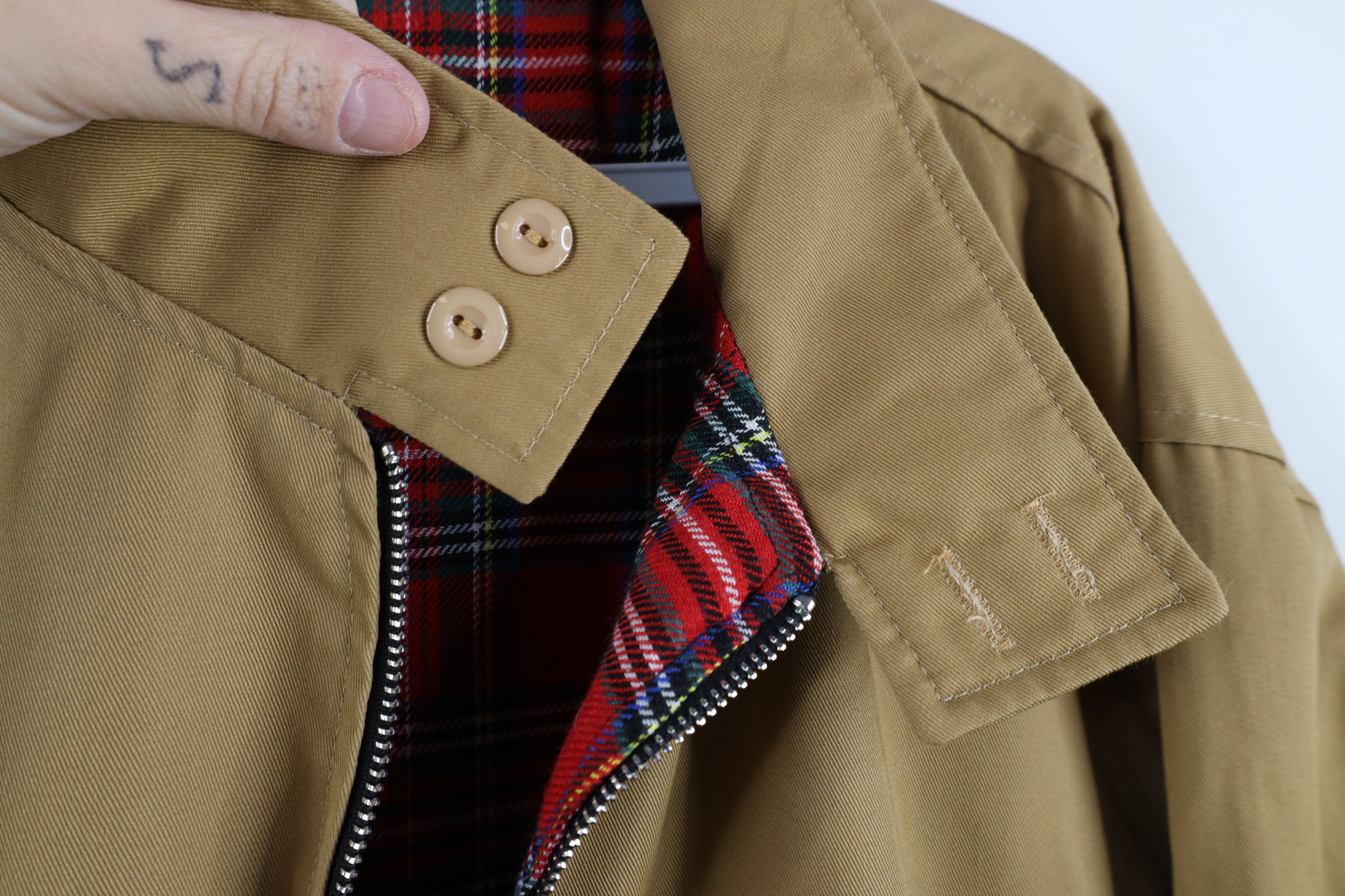 Vintage Vintage 90s Streetwear Lined Cafe Racer Bomber Jacket Size US XL / EU 56 / 4 - 5 Thumbnail