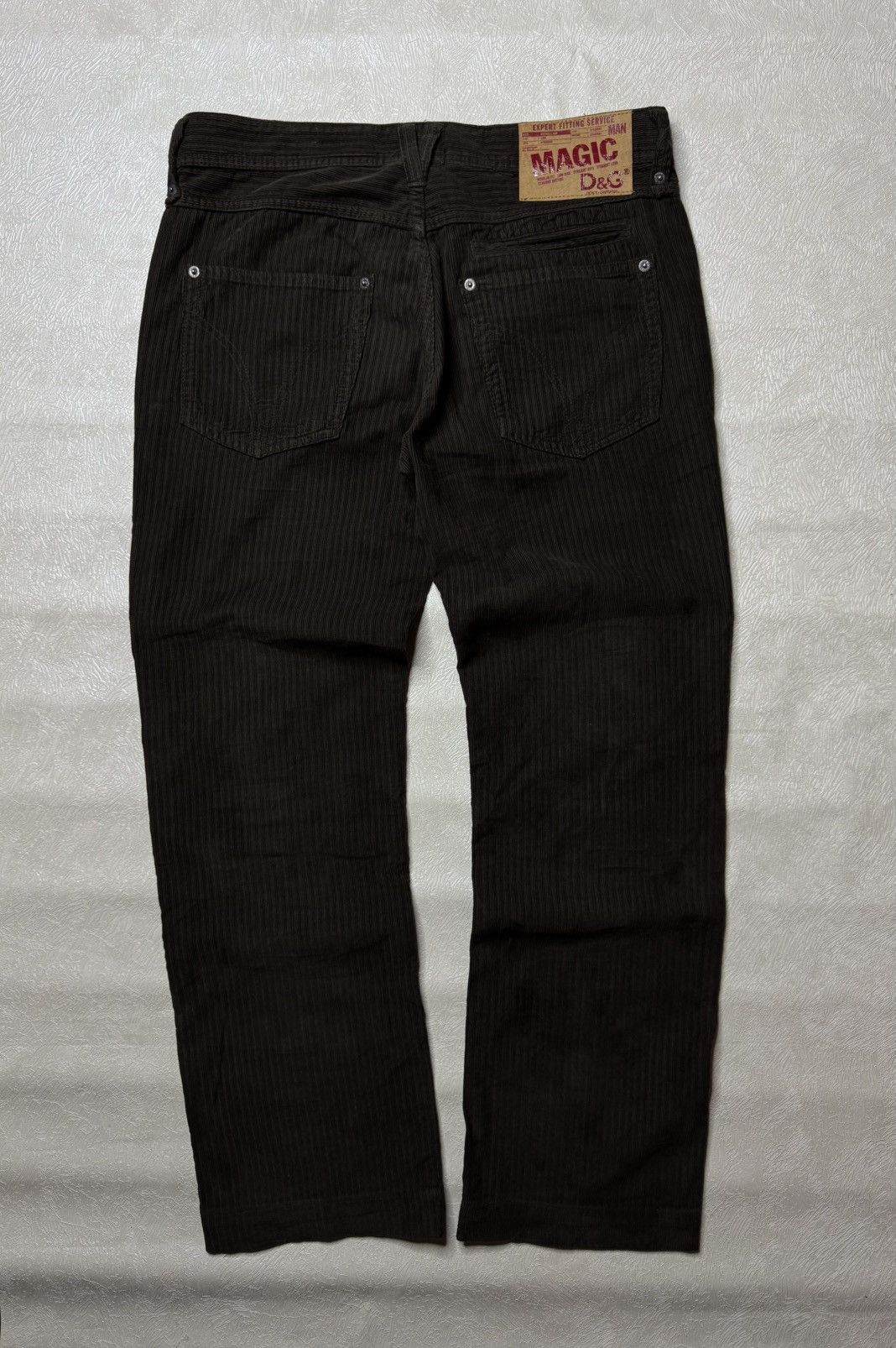 Dolce & Gabbana DOLCE & GABBANA VELVET PANTS VINTAGE STYLE Size US 33 - 1 Thumbnail