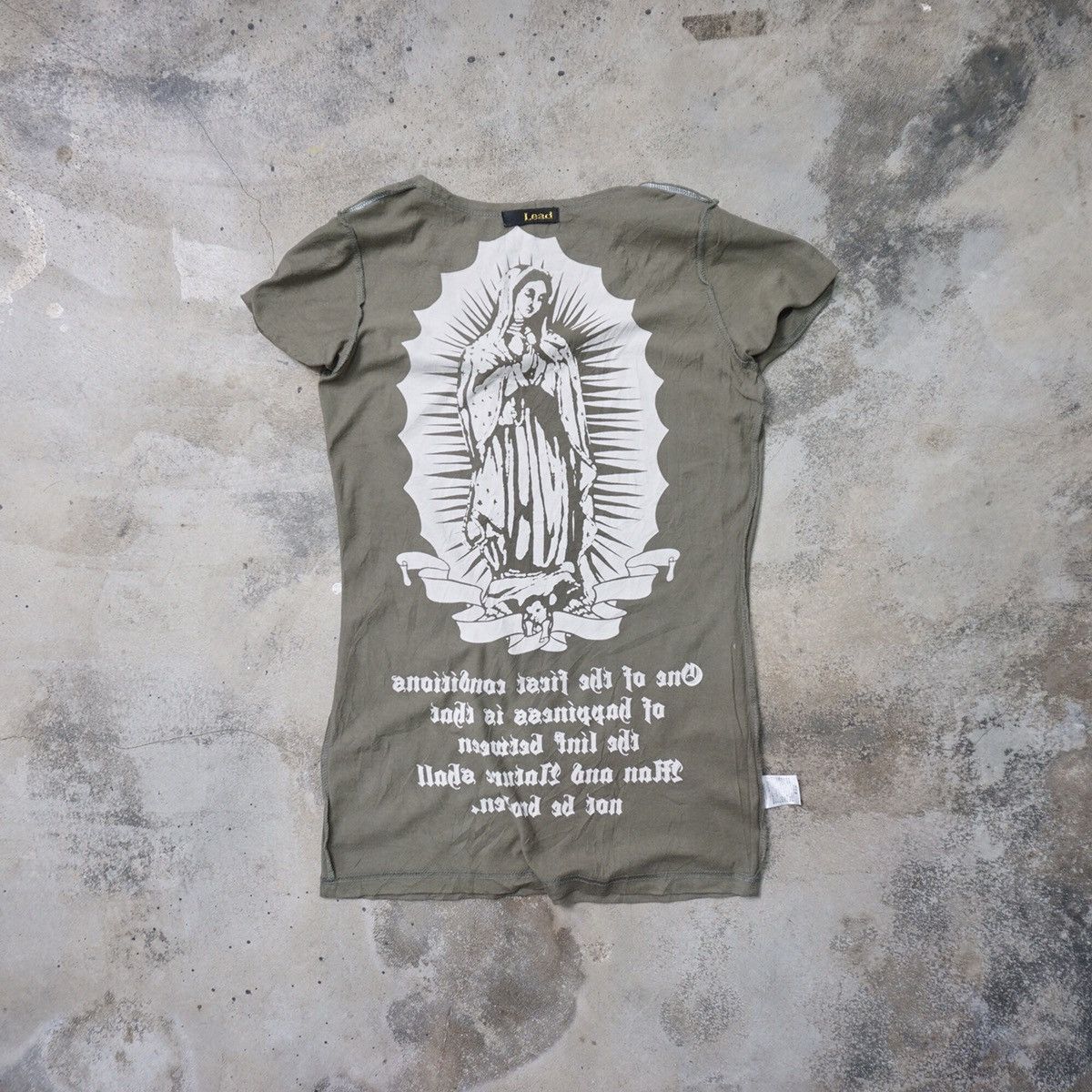 If Six Was Nine Lead uchieve virgin maria Tee Size M / US 6-8 / IT 42-44 - 8 Thumbnail