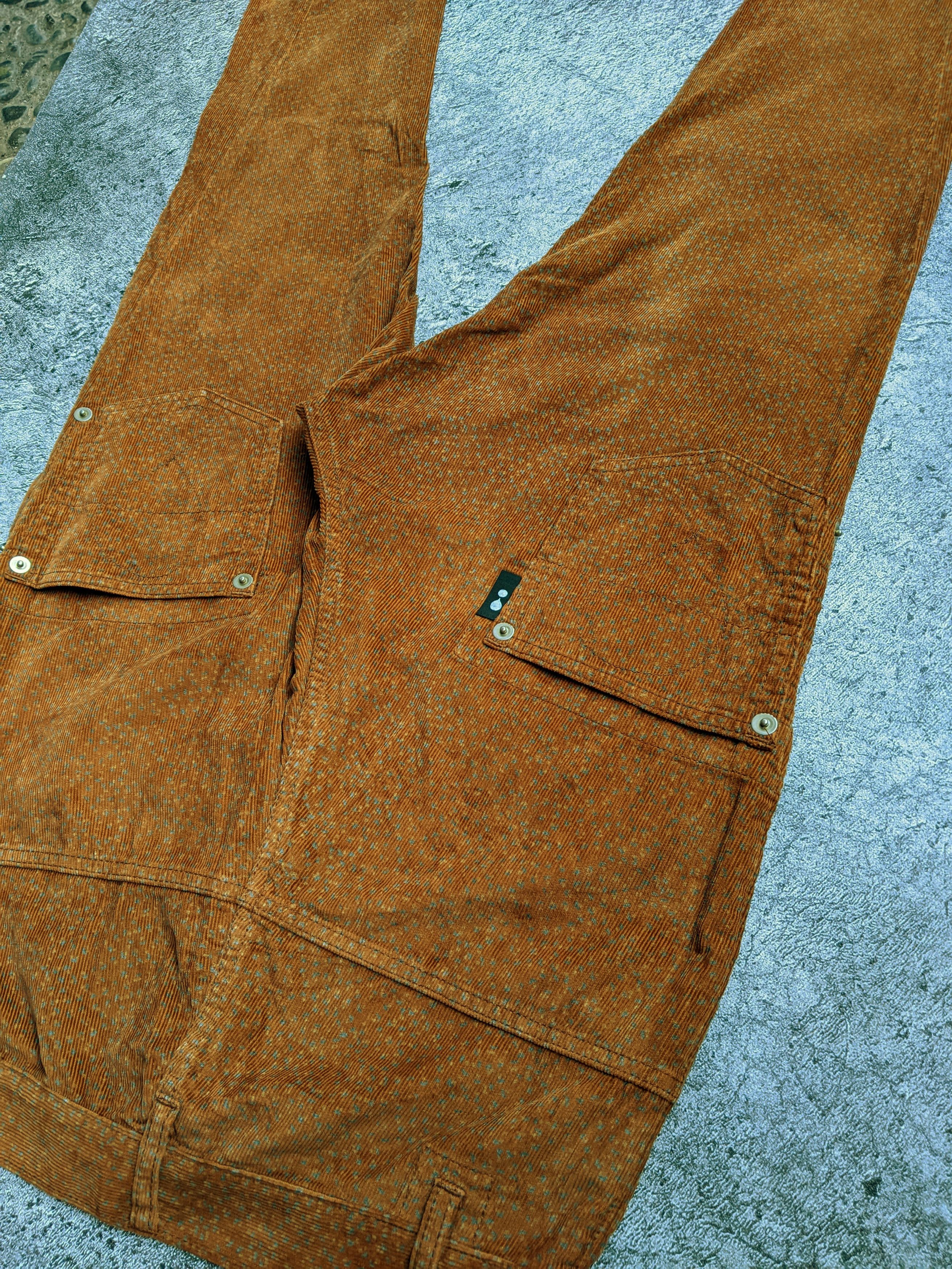 Issey Miyake Rare Issey Miyake Merci beaucoup Drop Crotch Corduroy Pants Size US 32 / EU 48 - 13 Thumbnail