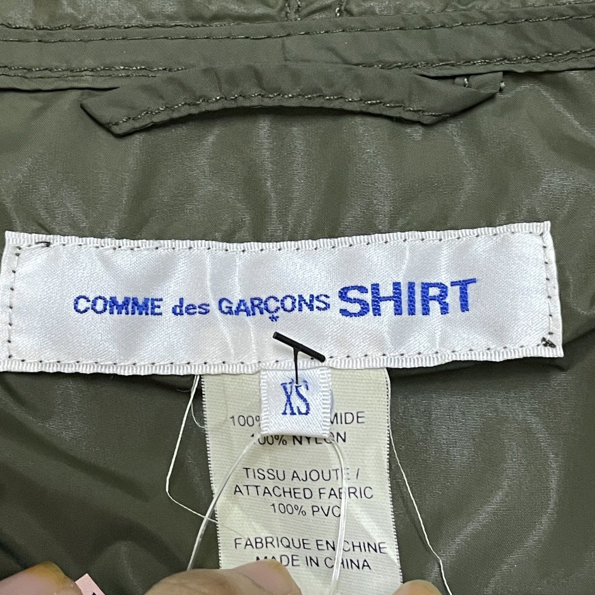 Comme des Garcons NWT Vintage Comme des Garcons Half Zipper Nylon Jacket 2000s Size US XS / EU 42 / 0 - 7 Thumbnail