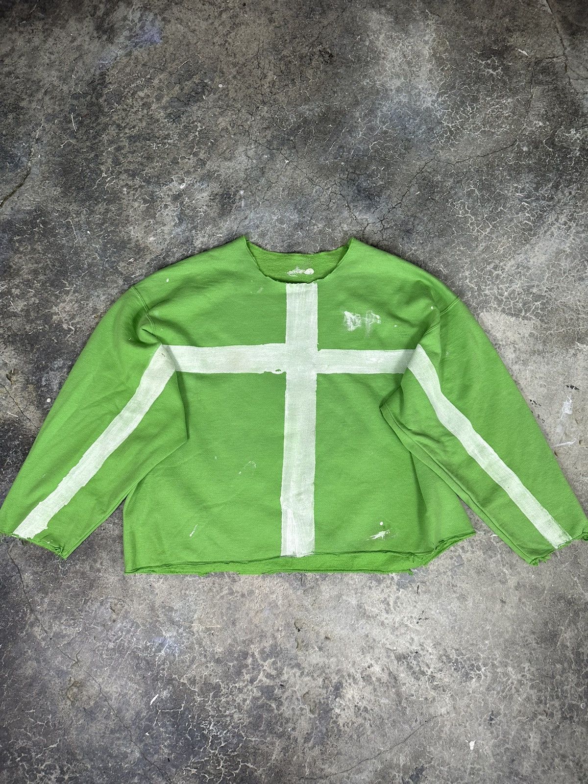Japanese Brand × Vintage Vintage Cross Crewneck Size US XL / EU 56 / 4 - 2 Thumbnail